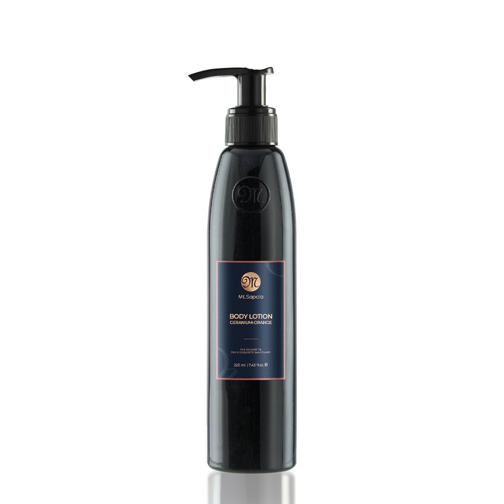 Mt. Sapola Body Lotion - Geranium-Orange 220 ml.