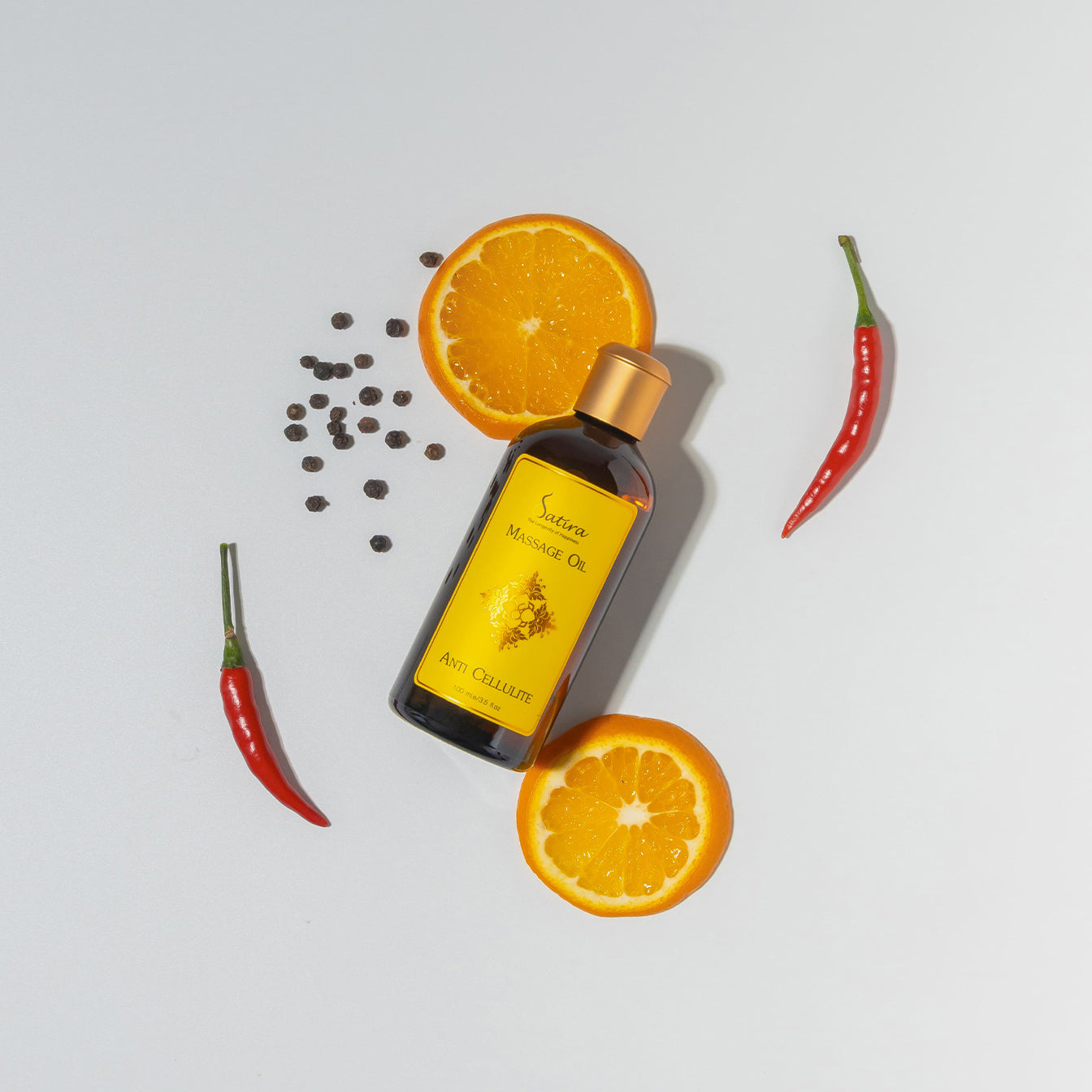 Satira Massage Oil - Anti-Cellulite