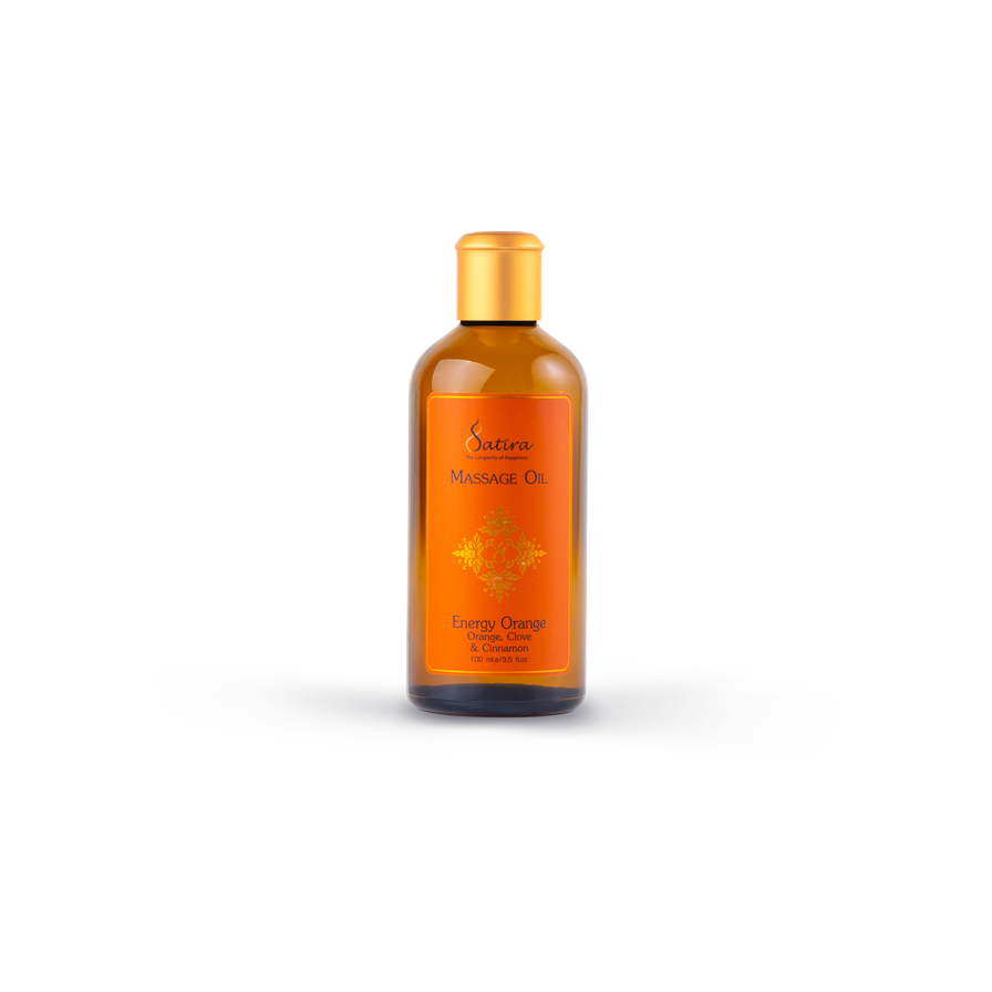 Satira Massage Oil - Energy Orange