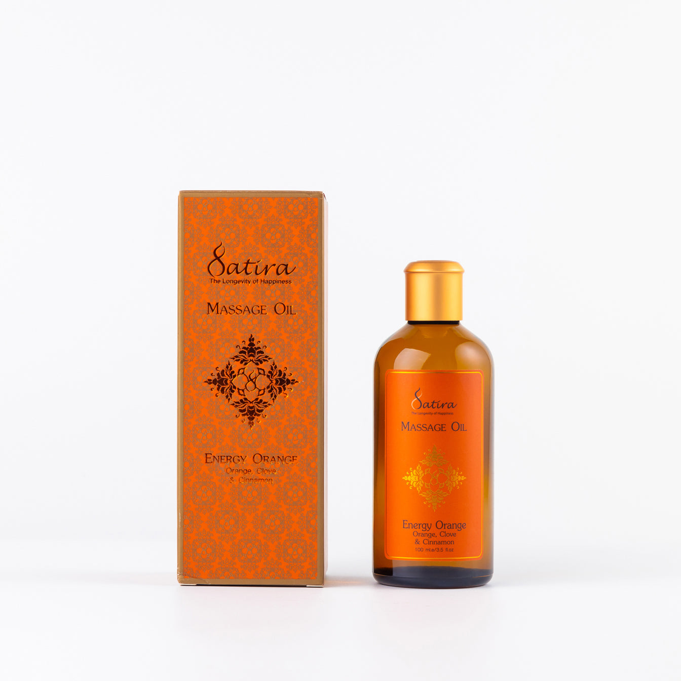 Satira Massage Oil - Energy Orange
