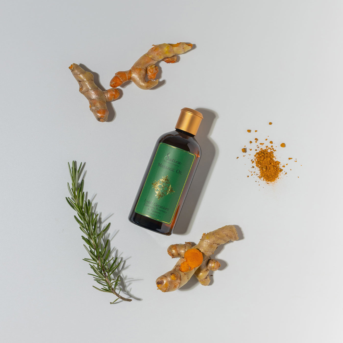 Satira Massage Oil - Uplift Geranium