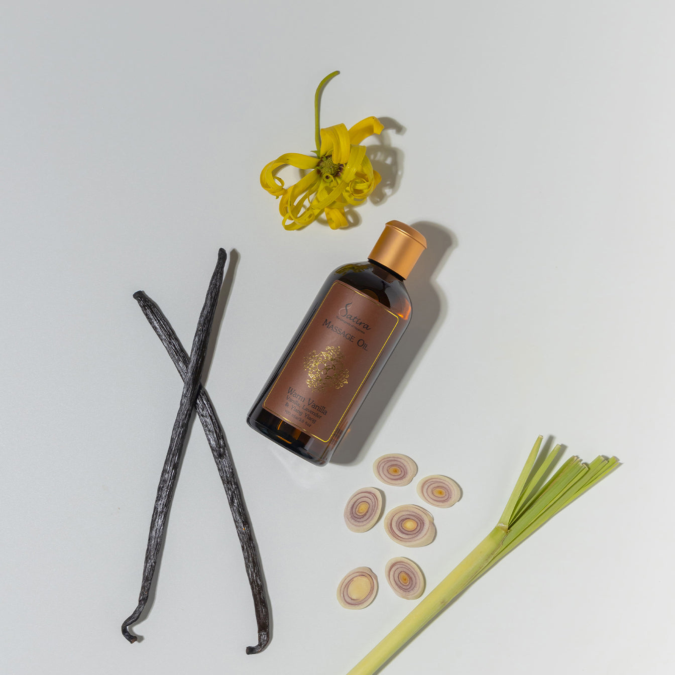 Satira Massage Oil - Warm Vanilla