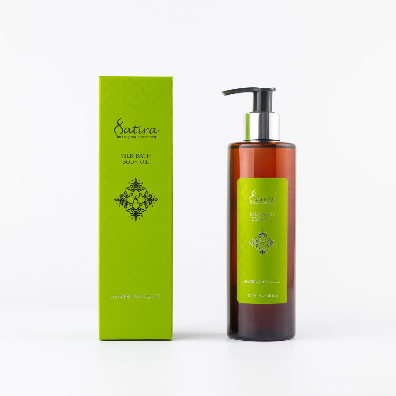 Satira Milk Bath & Body Oil - Jasmine