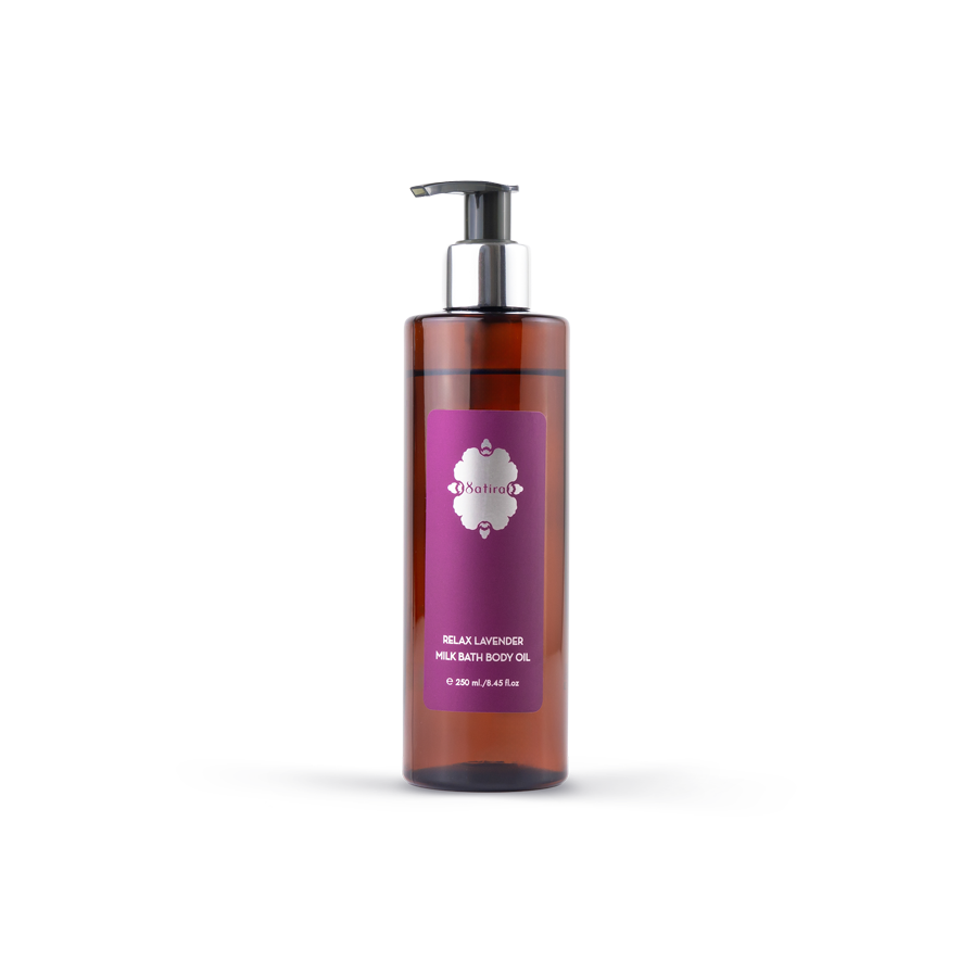 Satira Milk Bath & Body Oil - Lavender