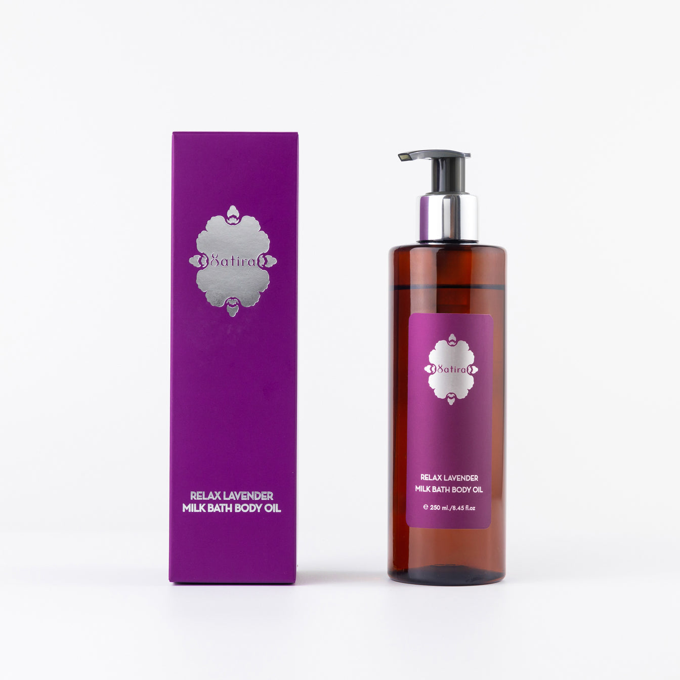 Satira Milk Bath & Body Oil - Lavender