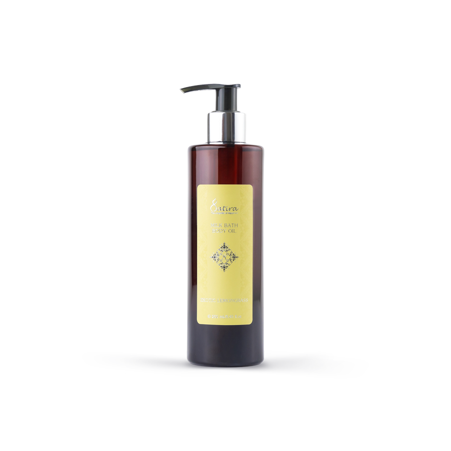 Satira Milk Bath & Body Oil - Lemongrass