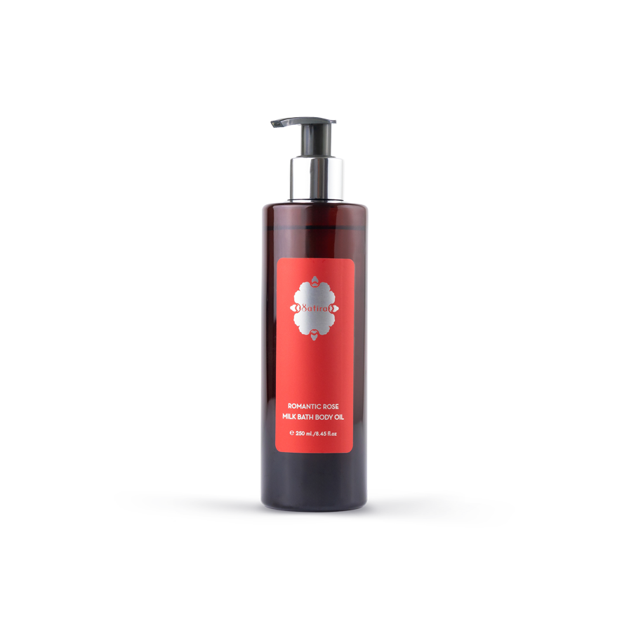 Satira Milk Bath & Body Oil - Rose