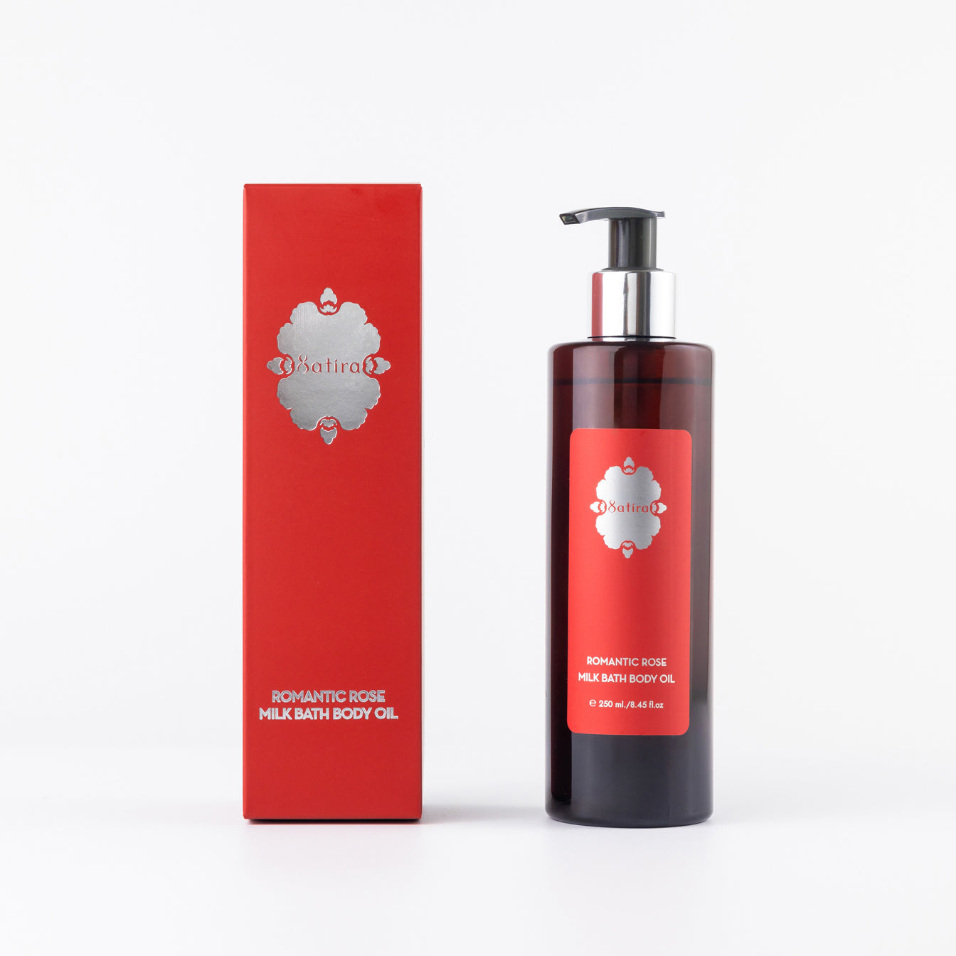 Satira Milk Bath & Body Oil - Rose