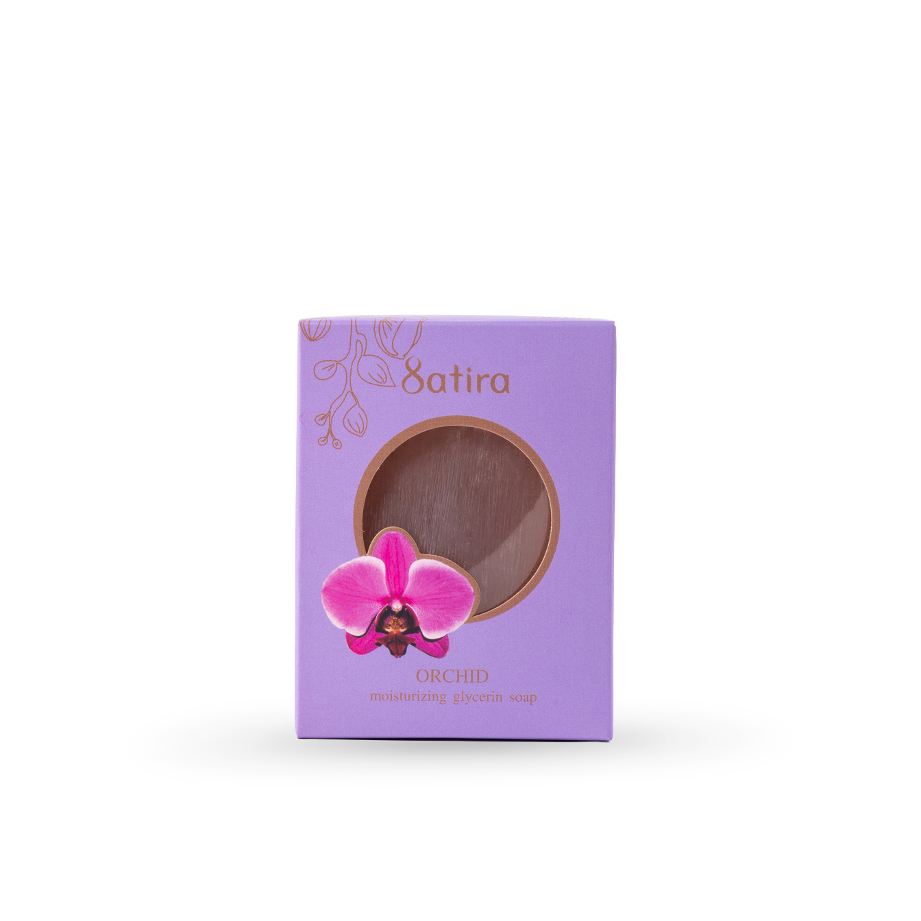 Satira Moisturizing Glycerin Soap - Orchid