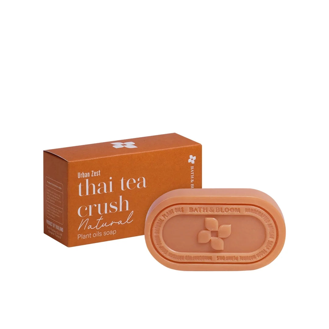 Bath & Bloom Natural Soap Bar - Thai Tea Crush 120 g.