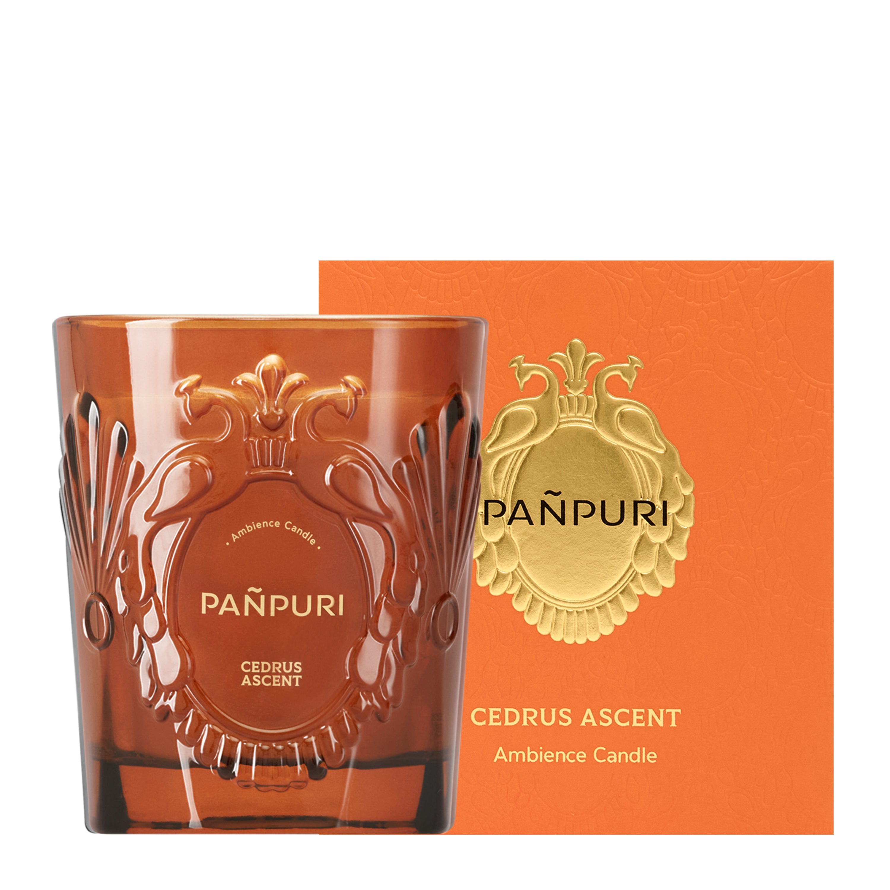 Panpuri Scented Candle - Cedrus Ascent 250 g.