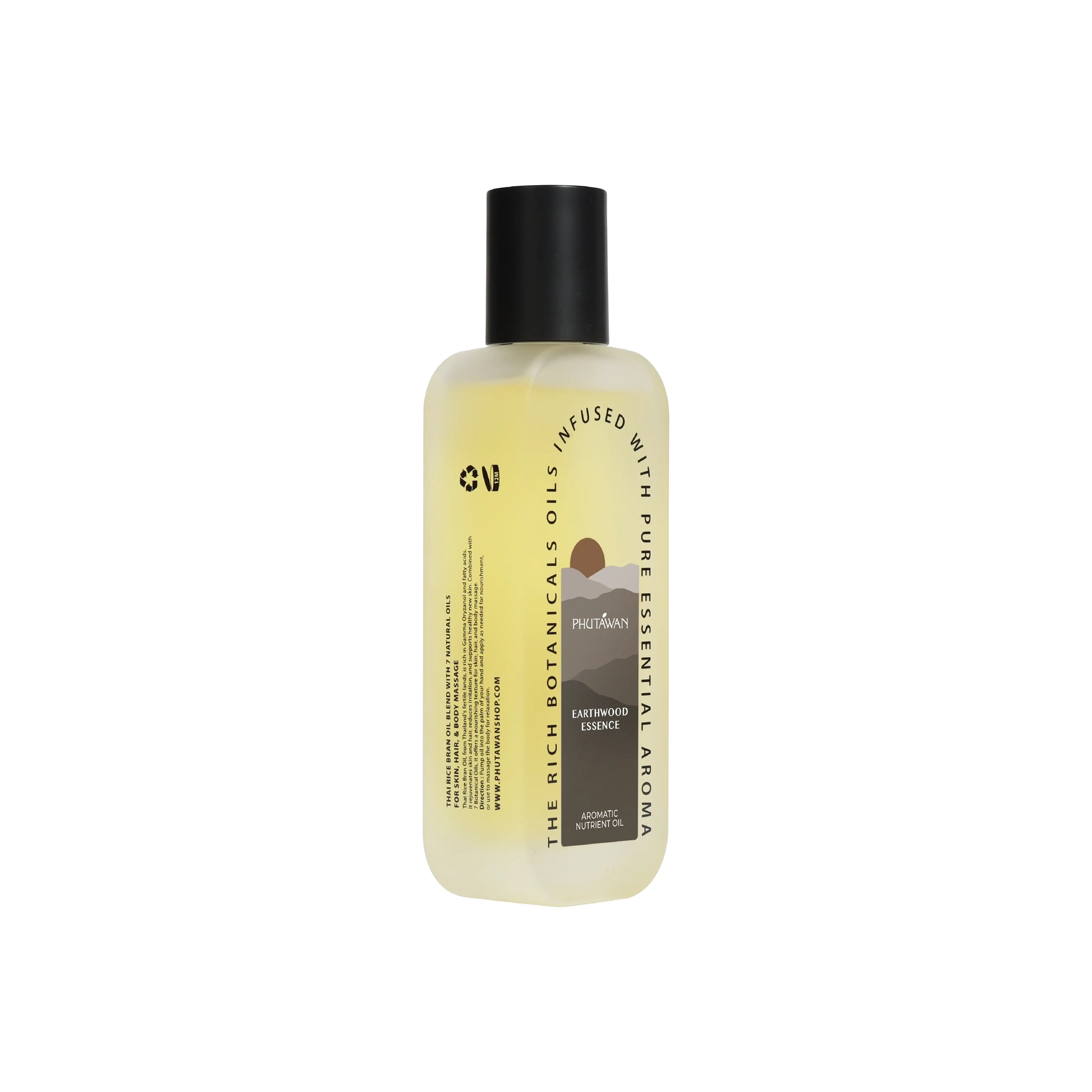 Phutawan Aromatic Nutrient Oil - Earthwood Essence 100 ml.