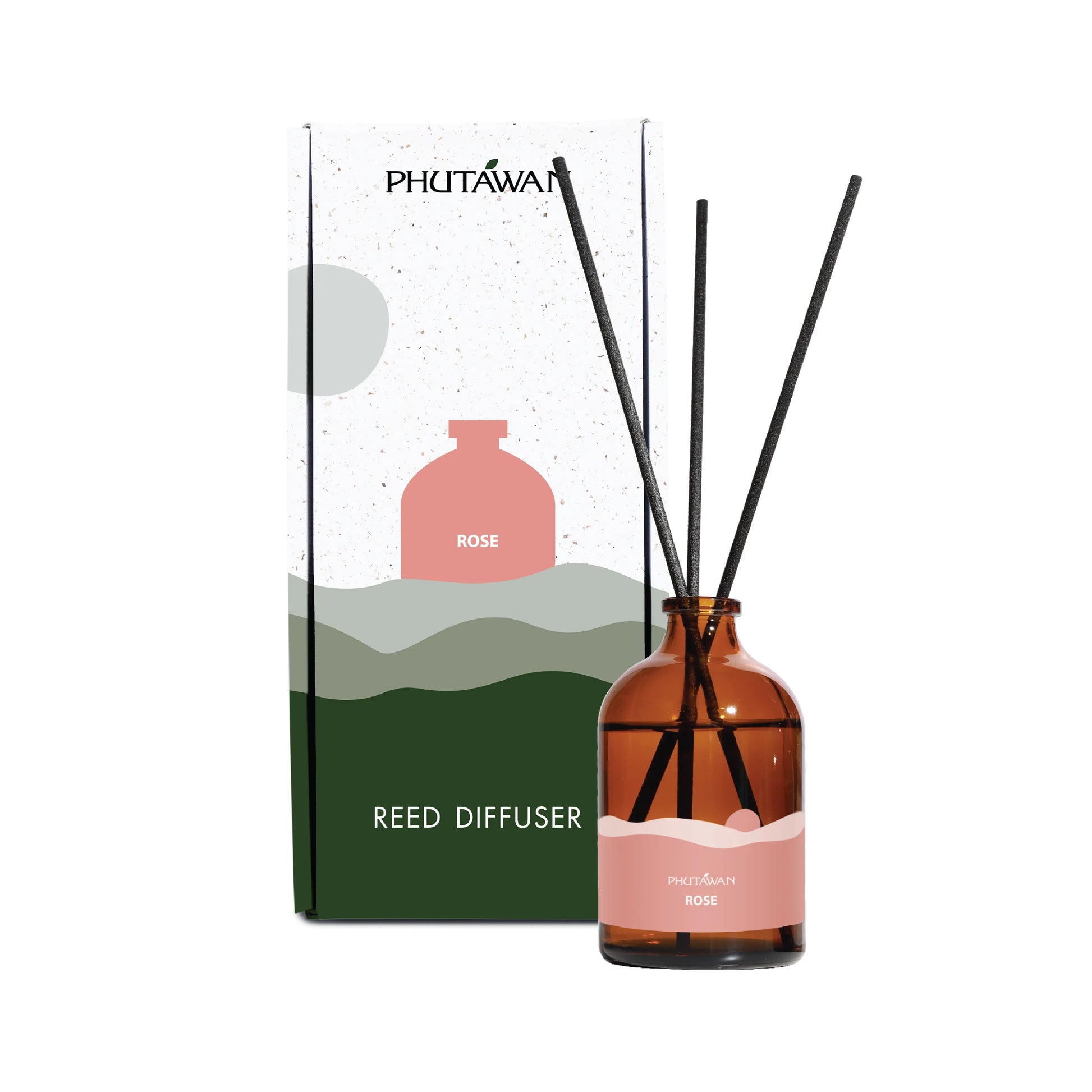 Phutawan Reed Diffuser - Rose 100 ml.