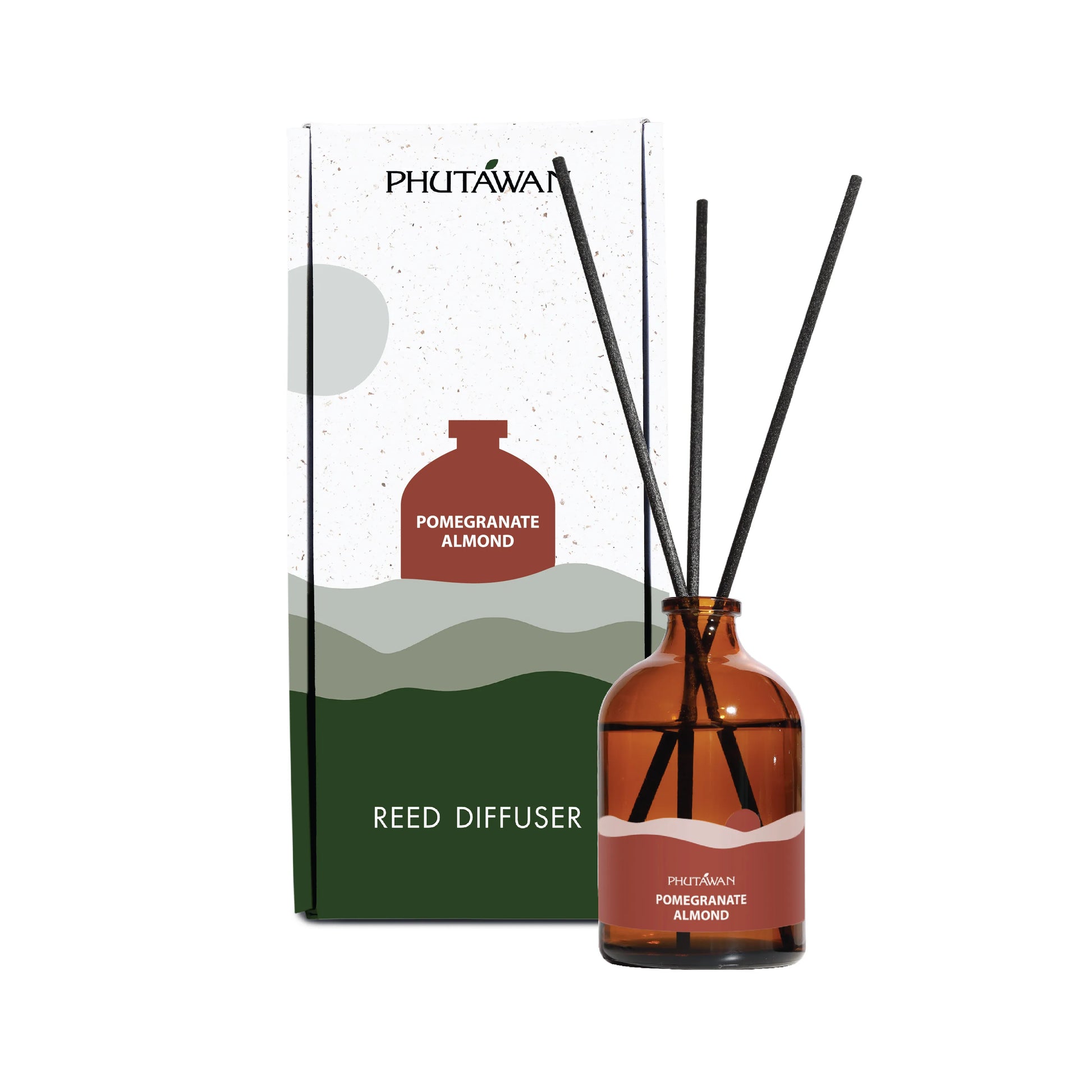 Phutawan Reed Diffuser - Pomegranate Almond 100 ml.