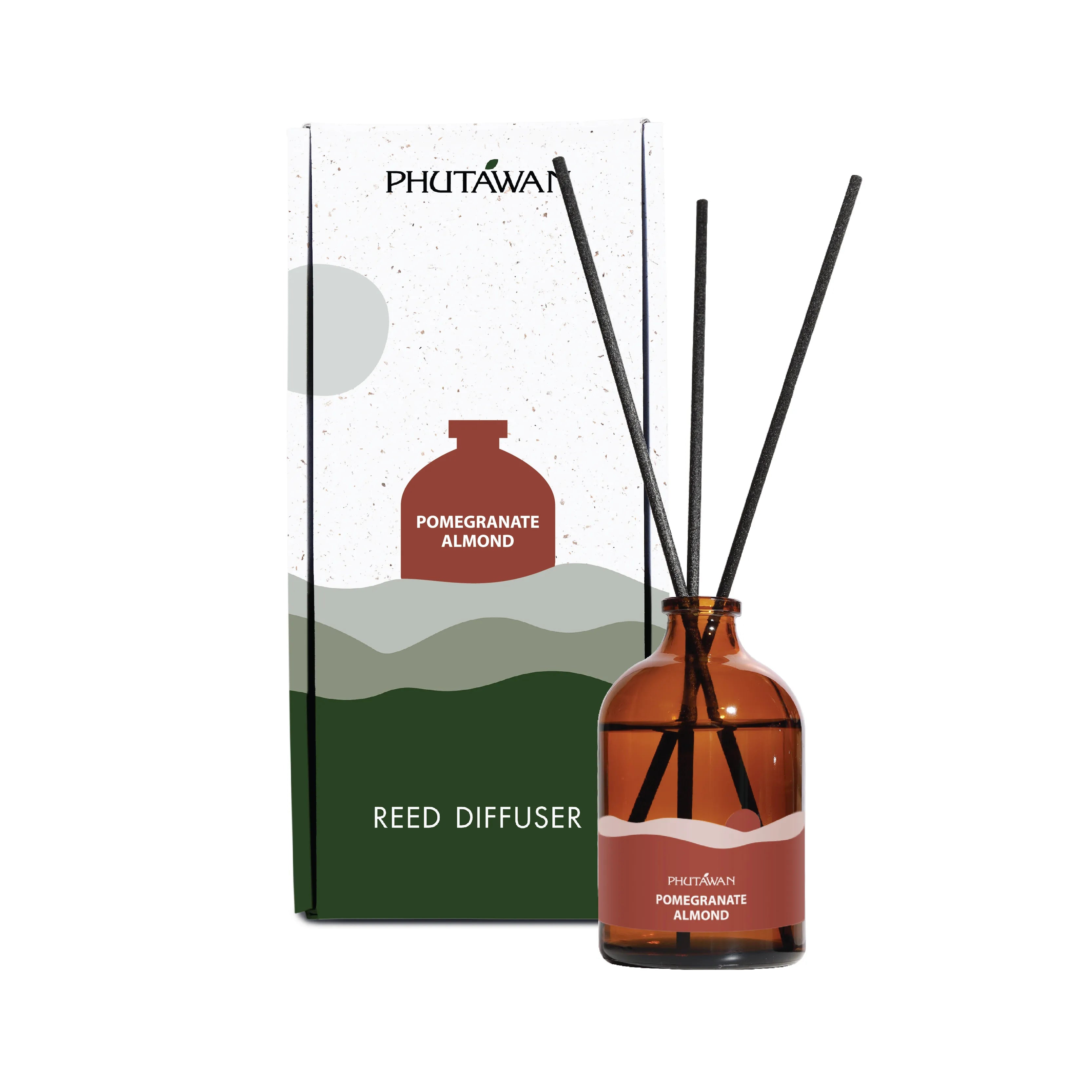 Phutawan Reed Diffuser - Pomegranate Almond 100 ml.