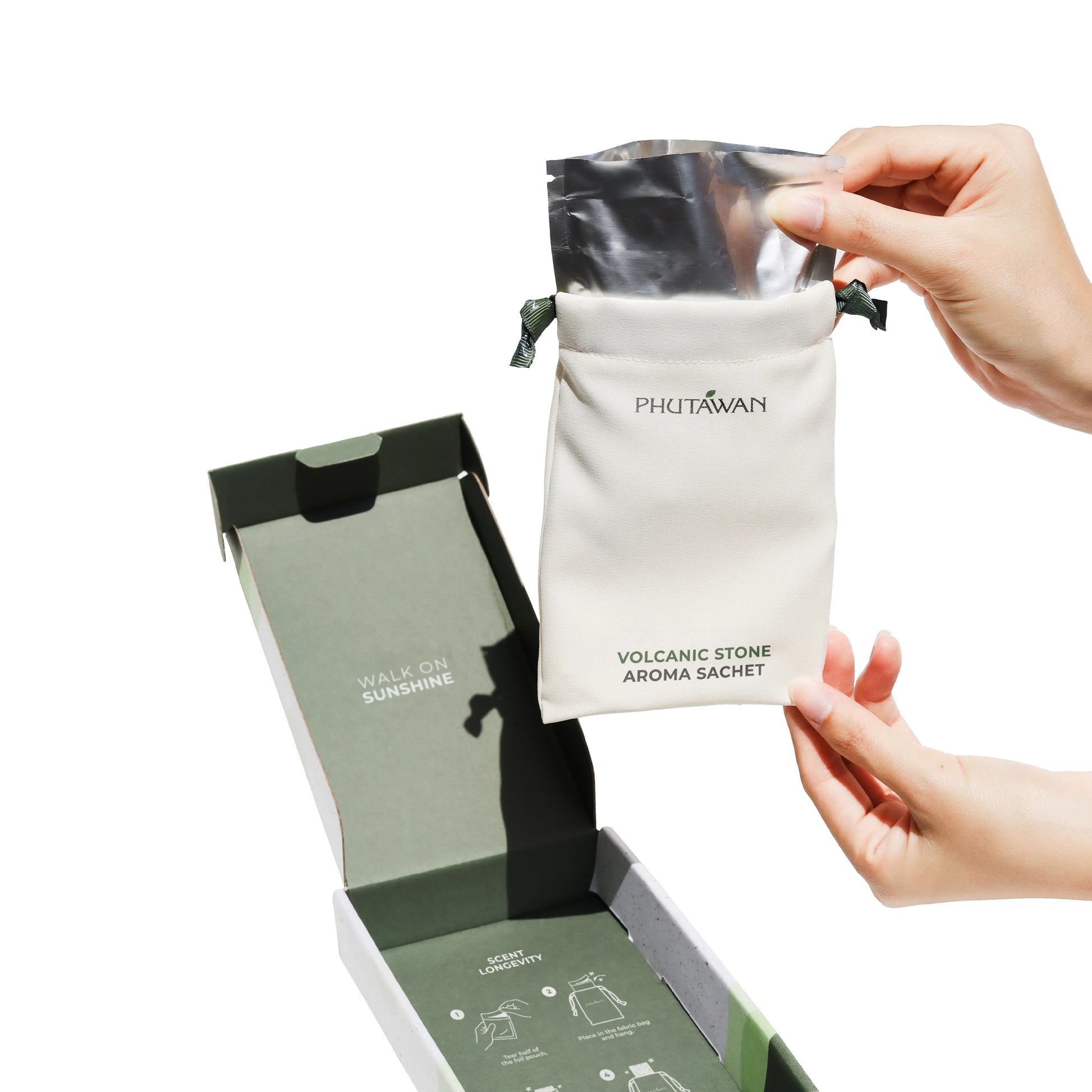Phutawan Volcanic Rock Sachet - Dream Scent 90 g.