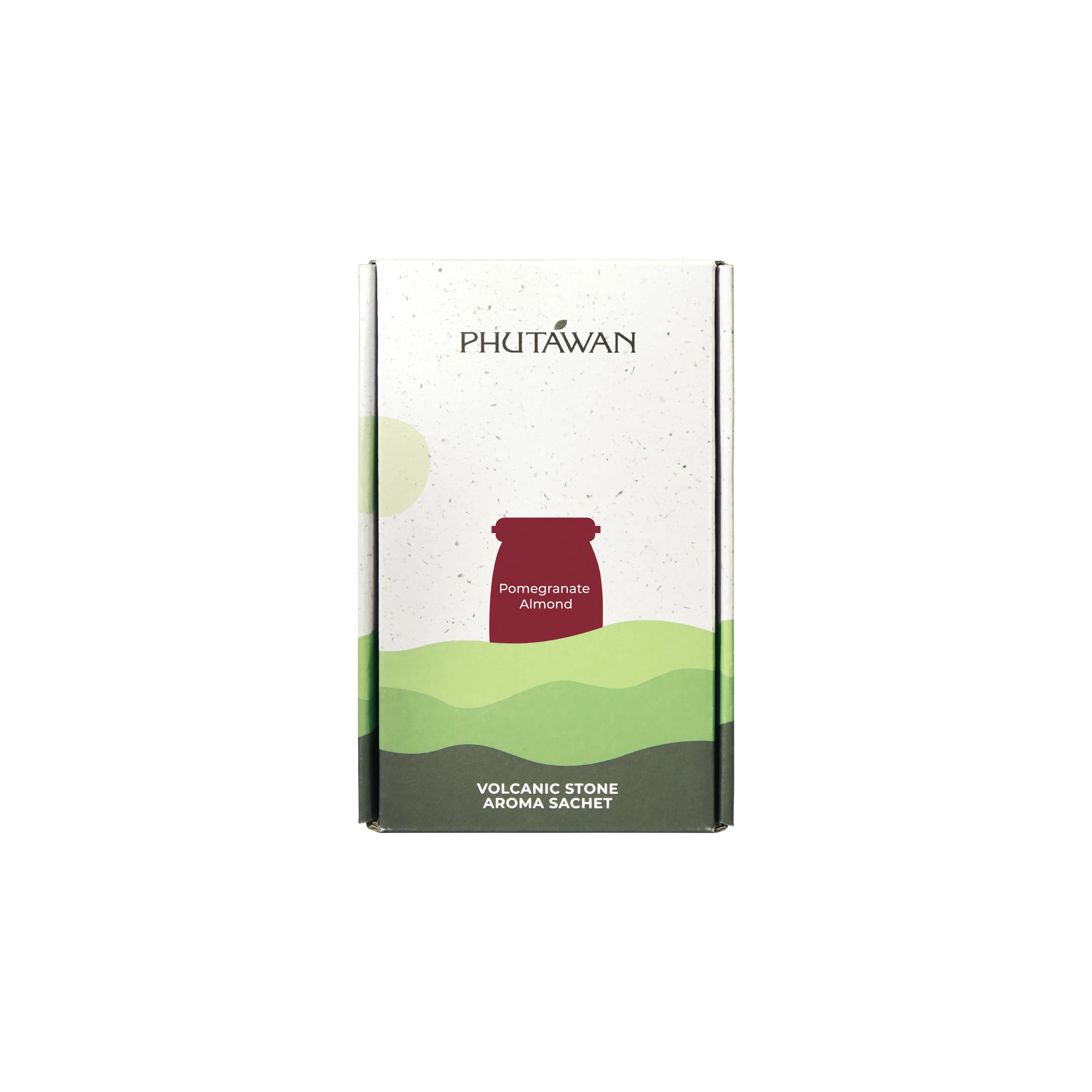 Phutawan Volcanic Rock Sachet - Pomegranate Almond 90 g.