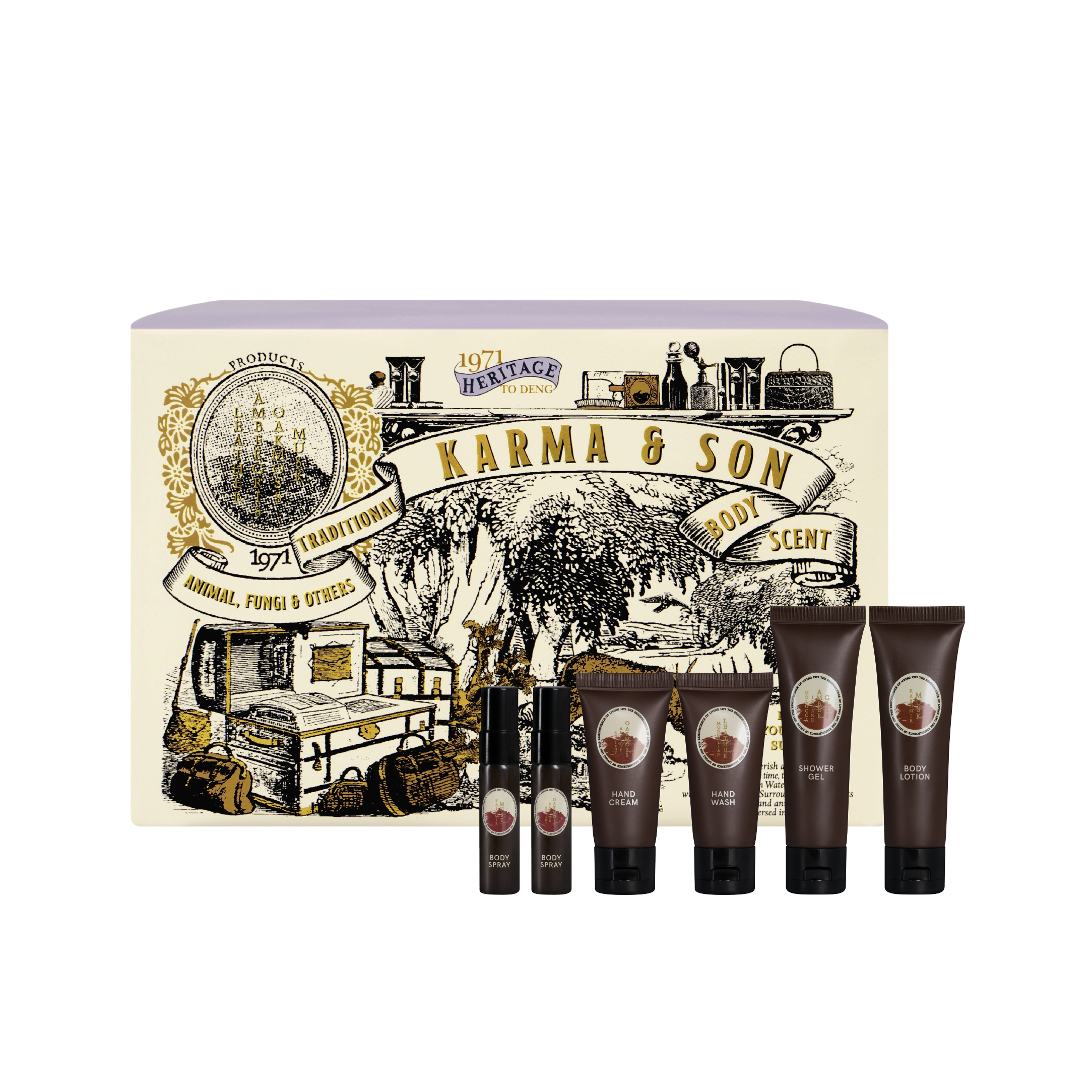 Karmakamet Body Scent Gift Set - 1971 To Deng Karma & Son