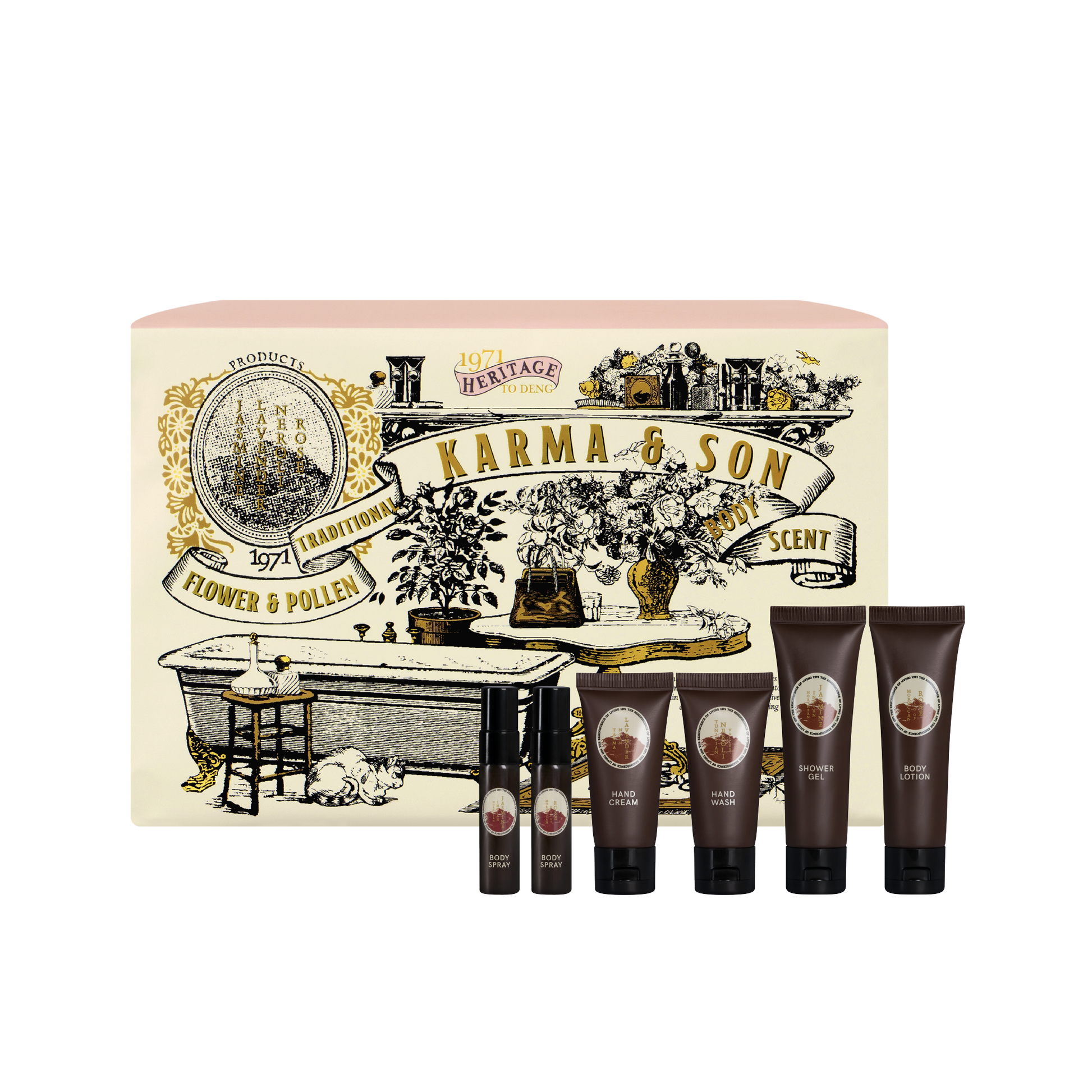 Karmakamet Body Scent Gift Set - 1971 To Deng Karma & Son