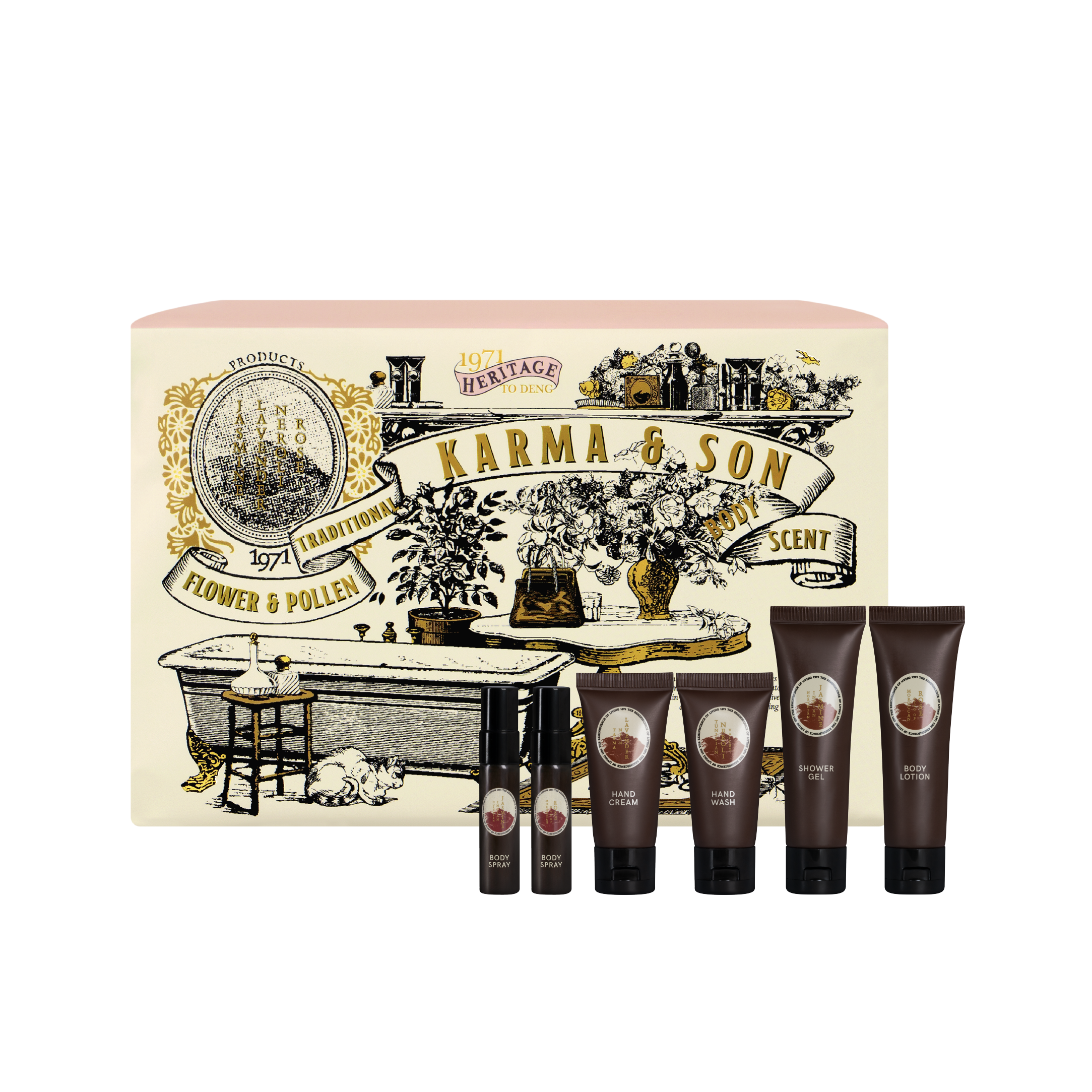 Karmakamet Body Scent Gift Set - 1971 To Deng Karma & Son