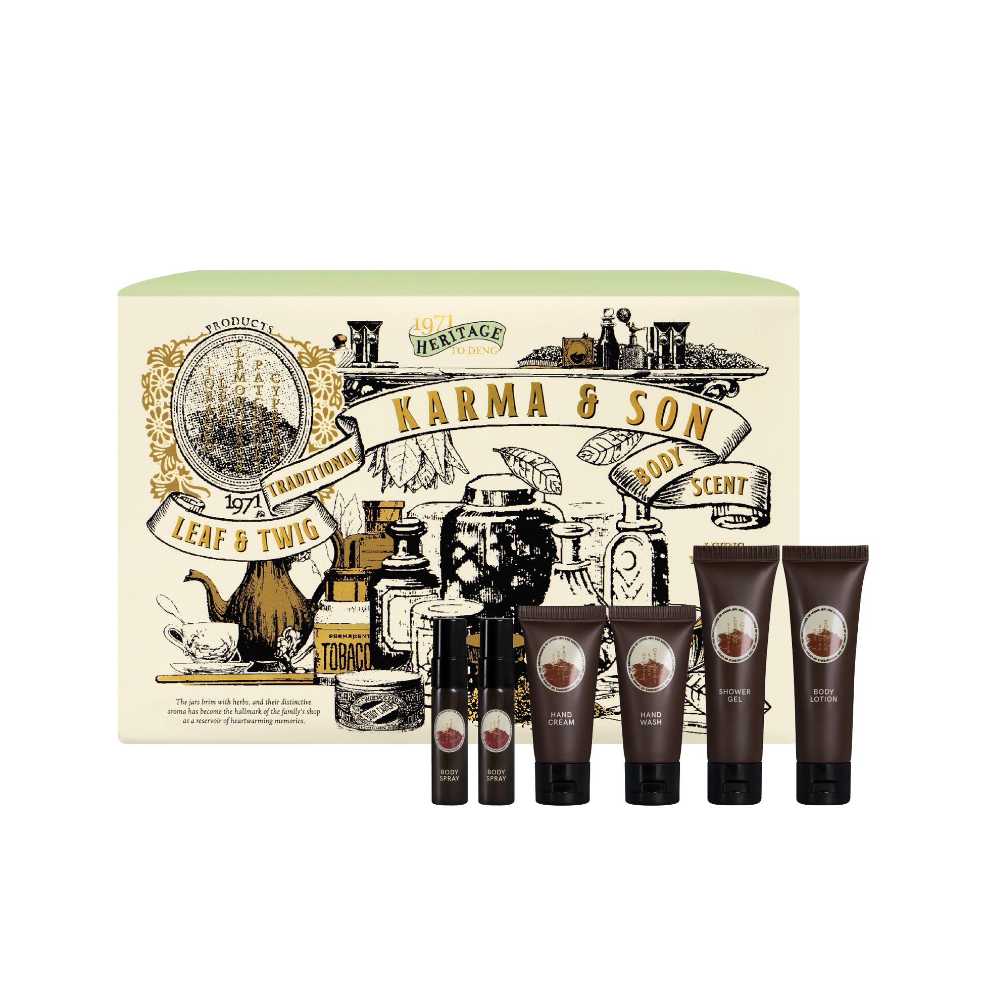 Karmakamet Body Scent Gift Set - 1971 To Deng Karma & Son