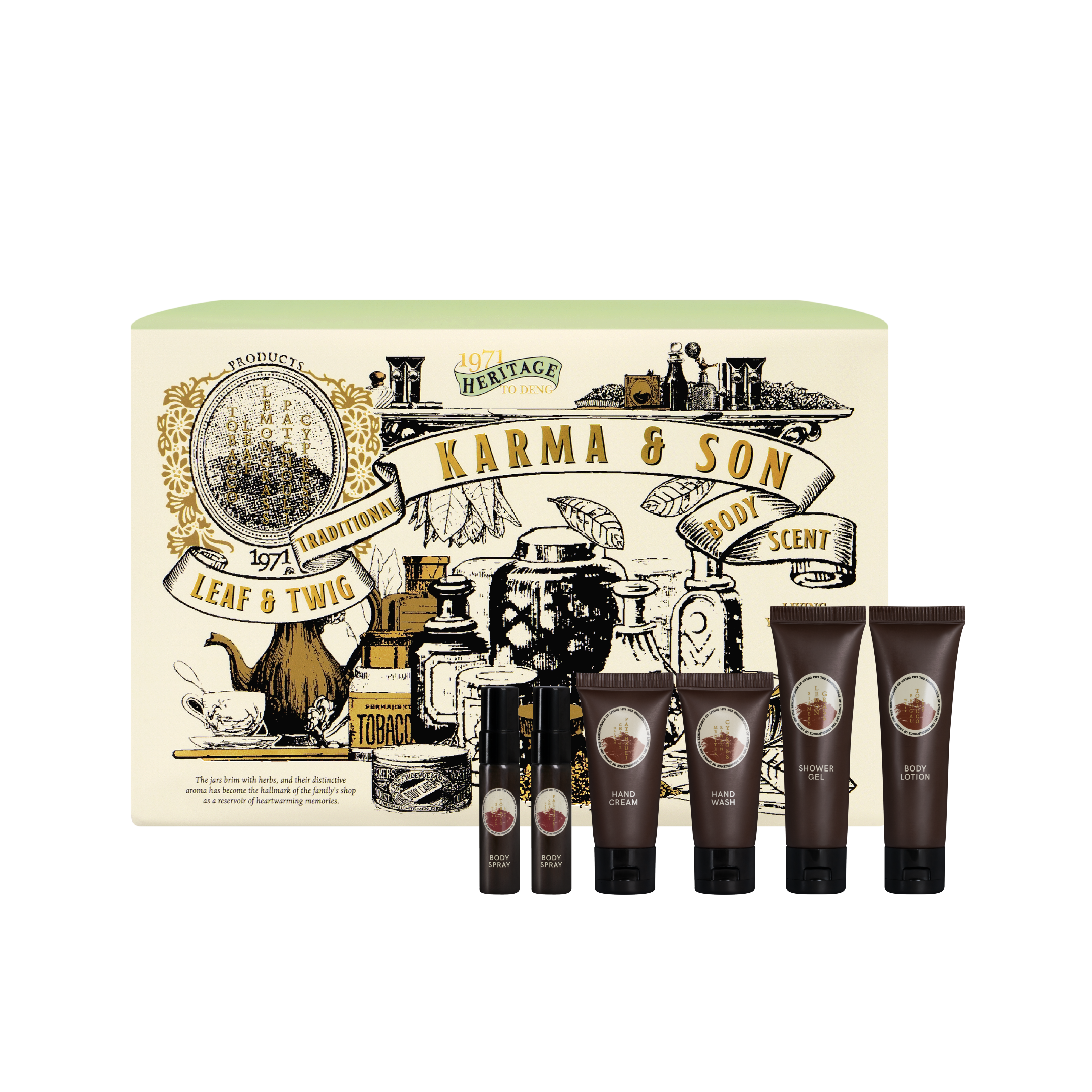 Karmakamet Body Scent Gift Set - 1971 To Deng Karma & Son