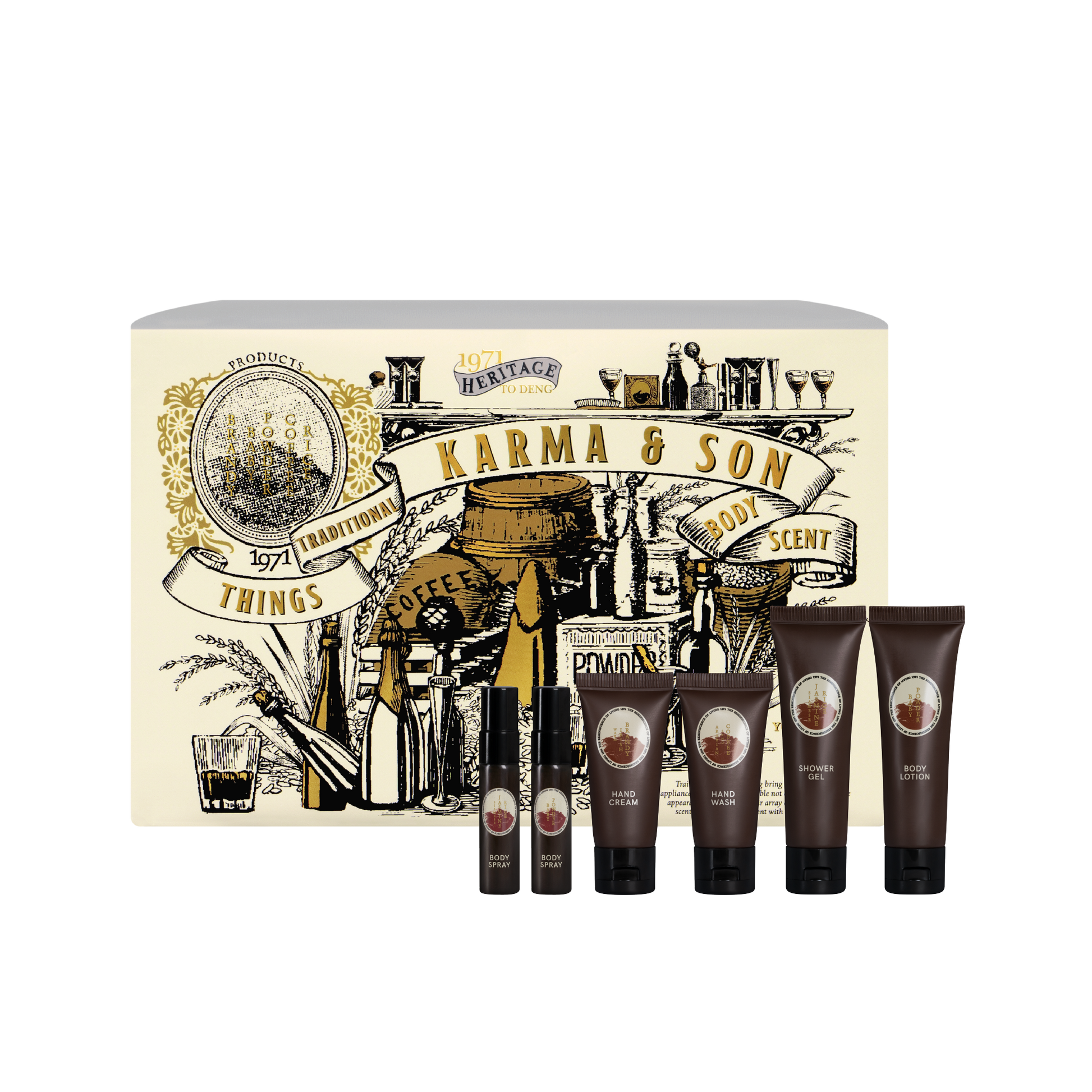 Karmakamet Body Scent Gift Set - 1971 To Deng Karma & Son