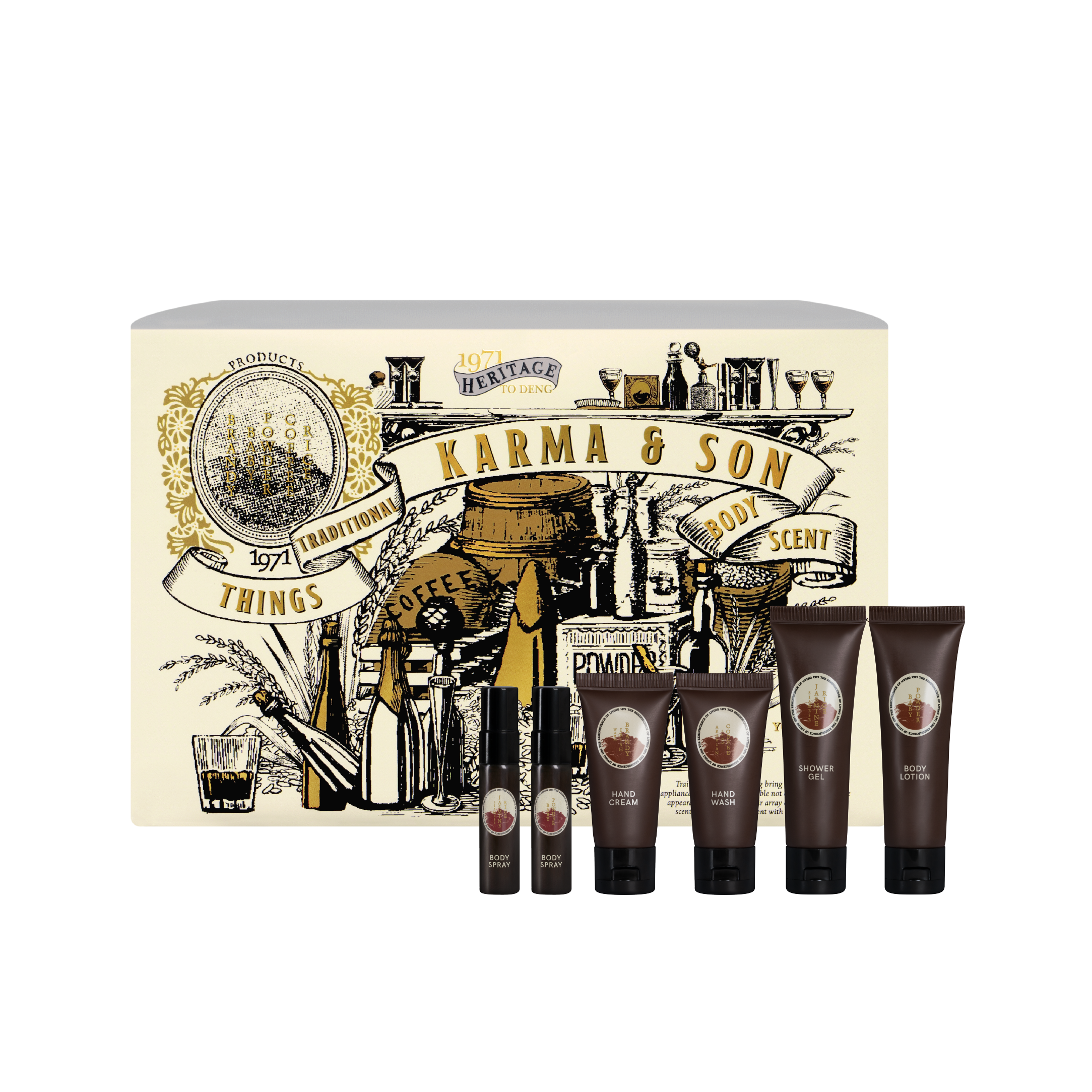 Karmakamet Body Scent Gift Set - 1971 To Deng Karma & Son