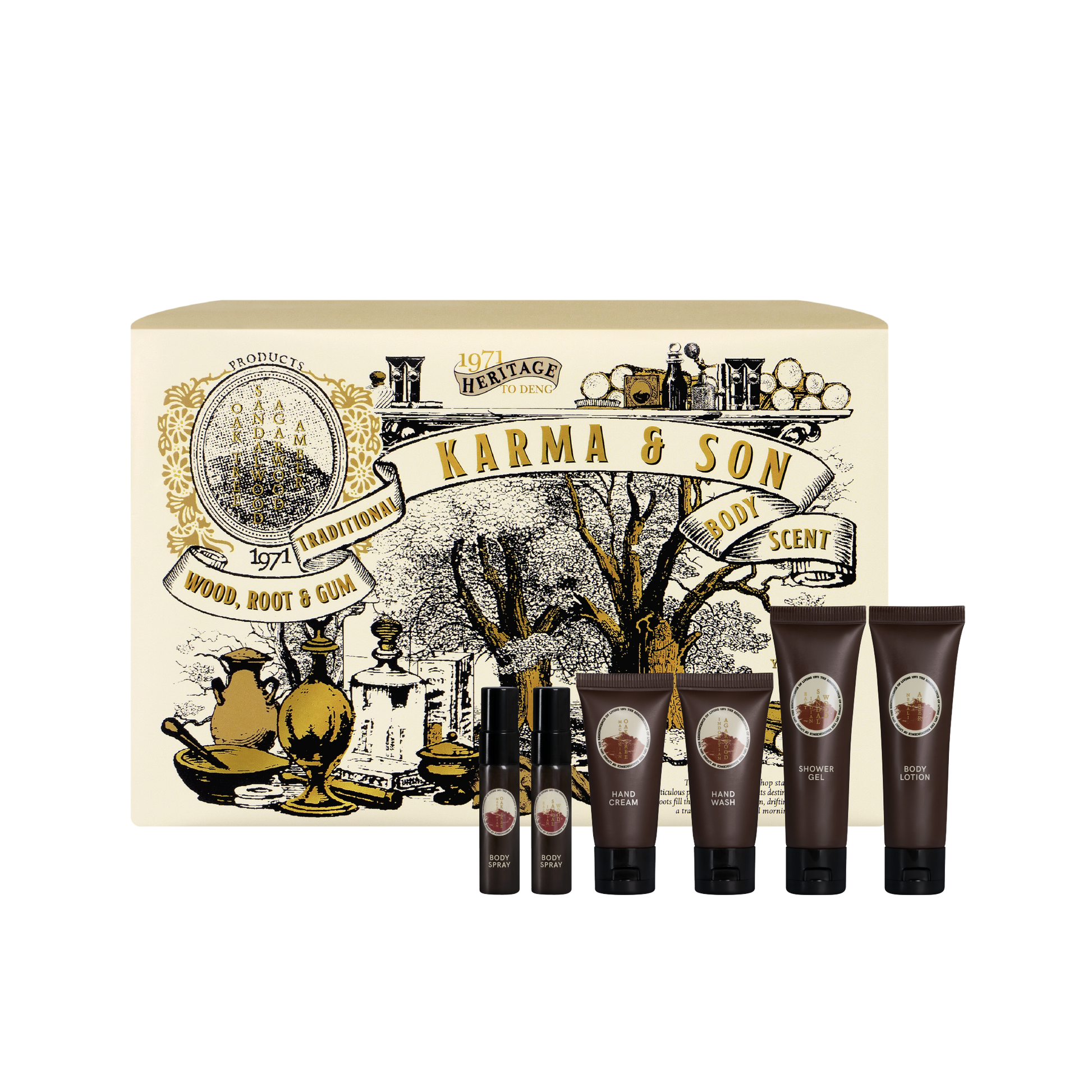 Karmakamet Body Scent Gift Set - 1971 To Deng Karma & Son