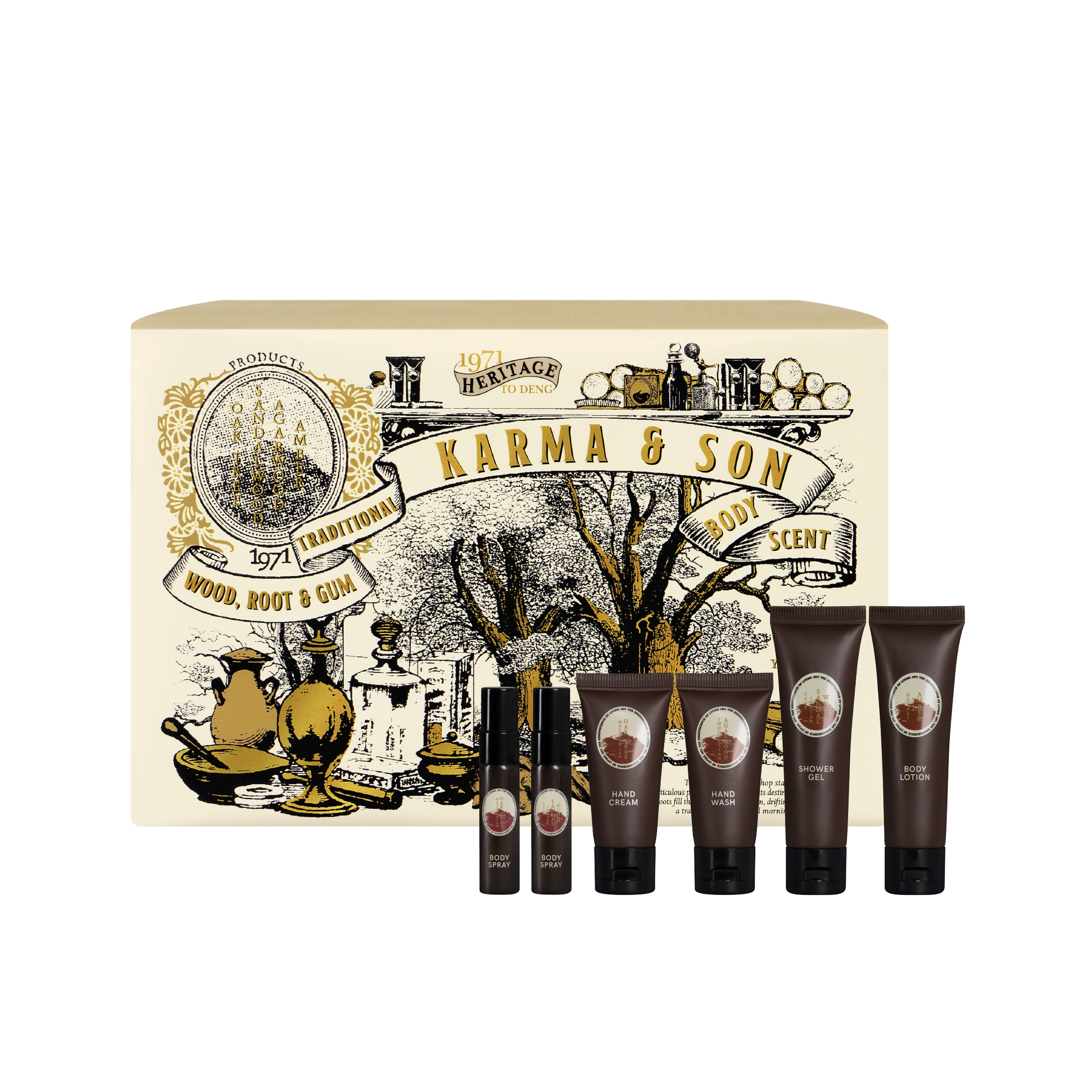 Karmakamet Body Scent Gift Set - 1971 To Deng Karma & Son