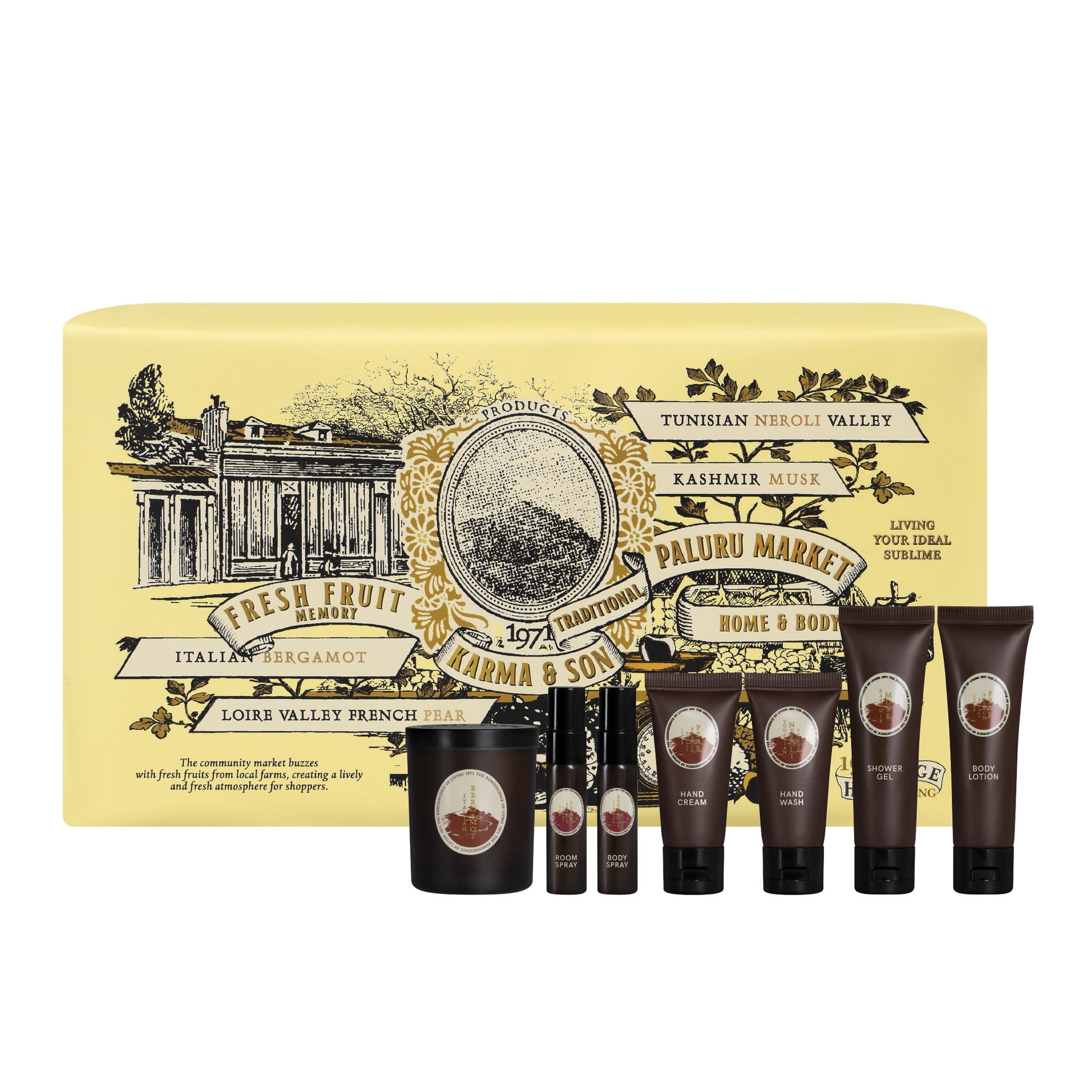 Karmakamet Home & Body Scent Gift Set - 1971 To Deng Karma & Son
