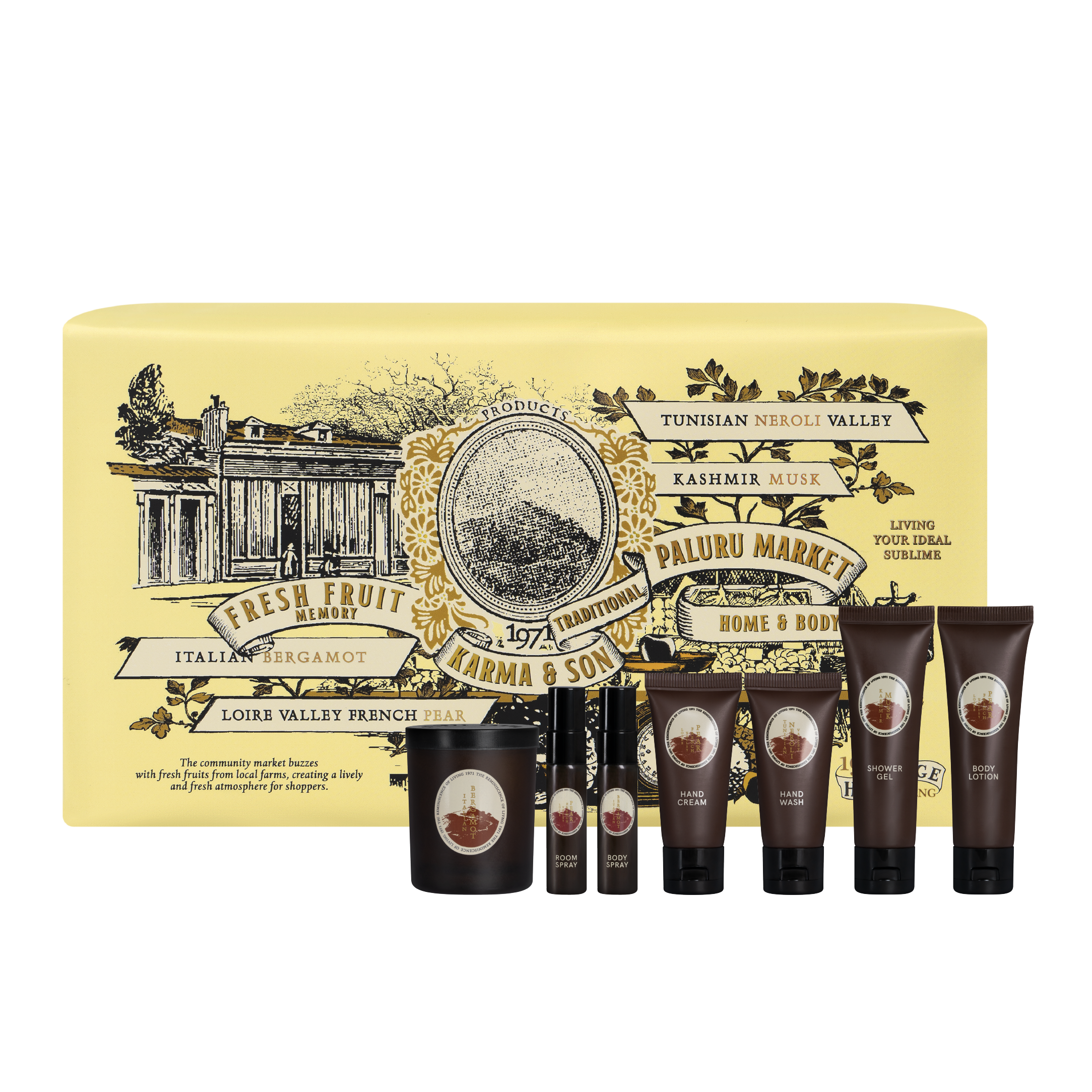 Karmakamet Home & Body Scent Gift Set - 1971 To Deng Karma & Son