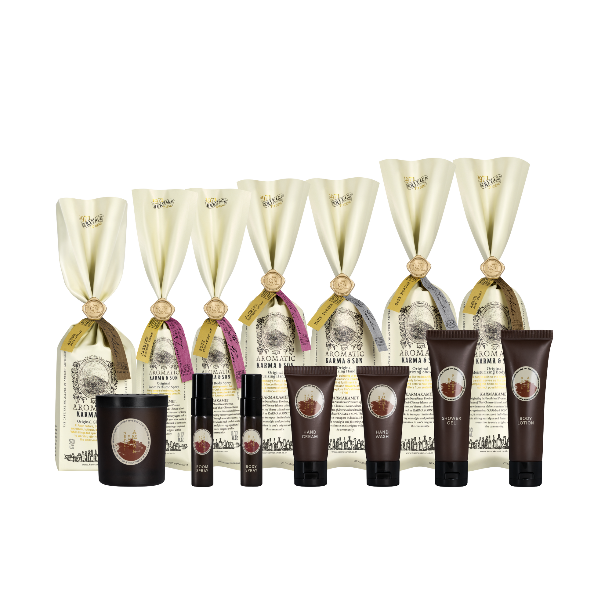 Karmakamet Home & Body Scent Gift Set - 1971 To Deng Karma & Son