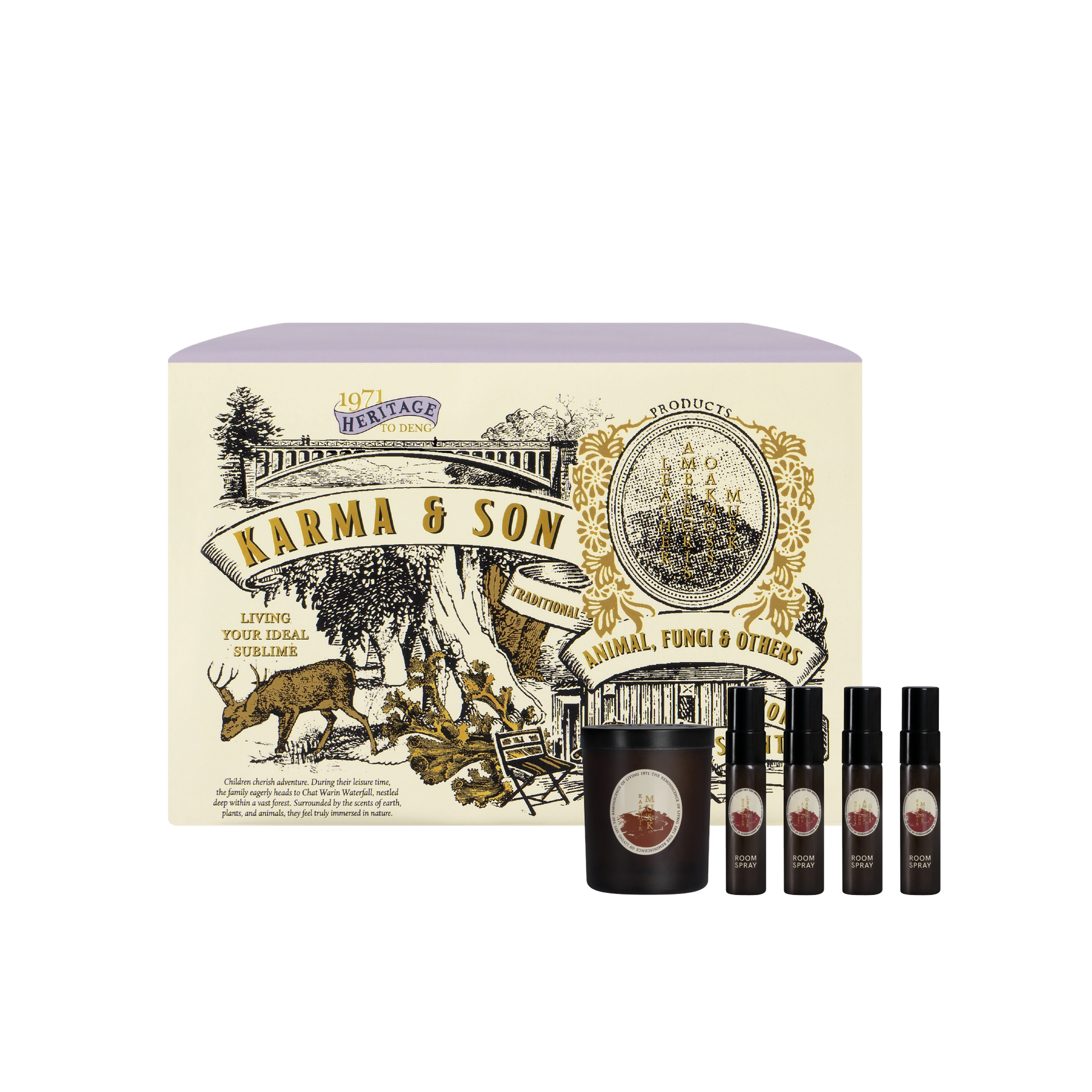 Karmakamet Home Scent Gift Set - 1971 To Deng Karma & Son