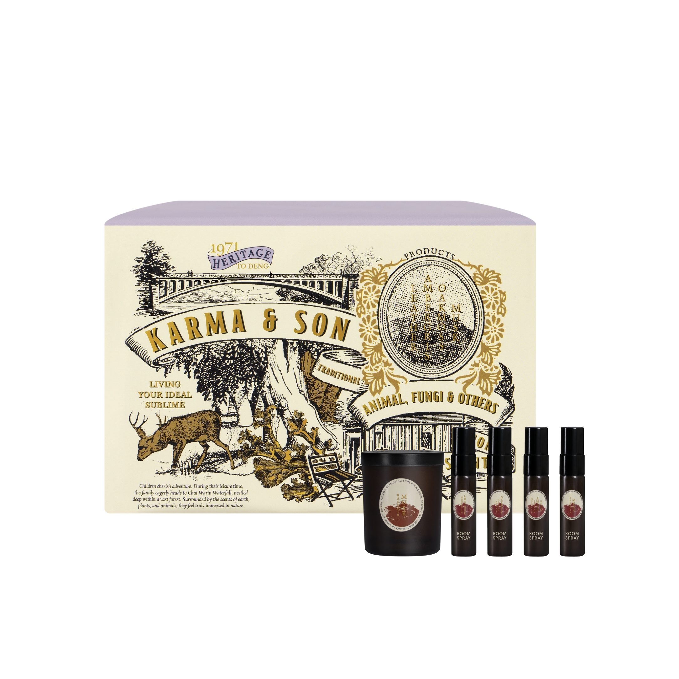 Karmakamet Home Scent Gift Set - 1971 To Deng Karma & Son