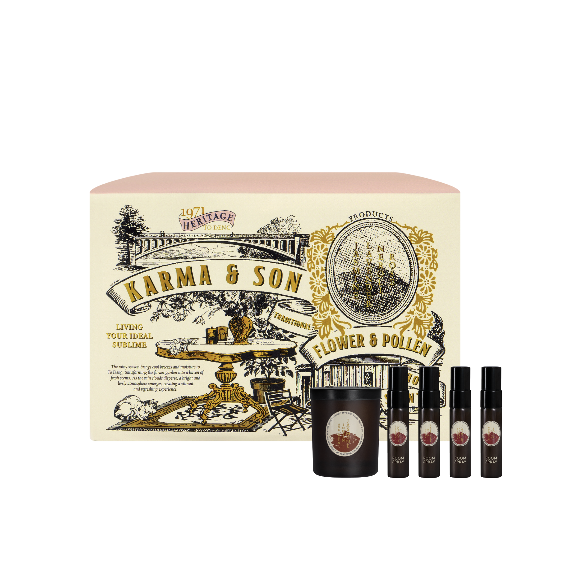 Karmakamet Home Scent Gift Set - 1971 To Deng Karma & Son