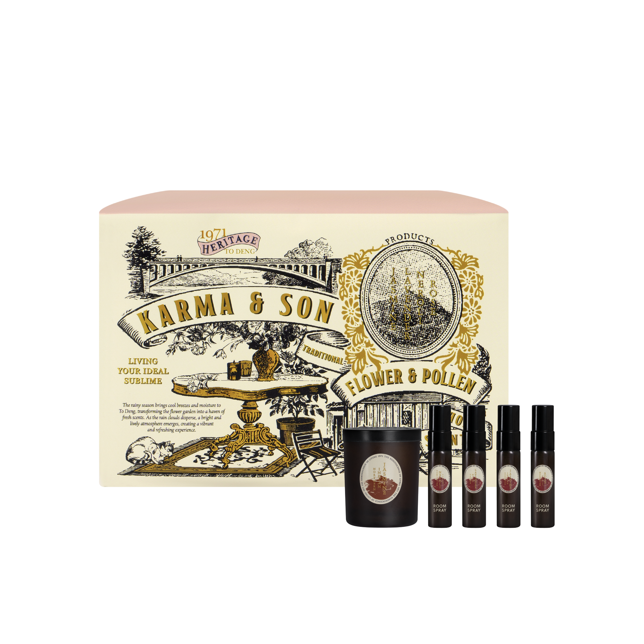 Karmakamet Home Scent Gift Set - 1971 To Deng Karma & Son