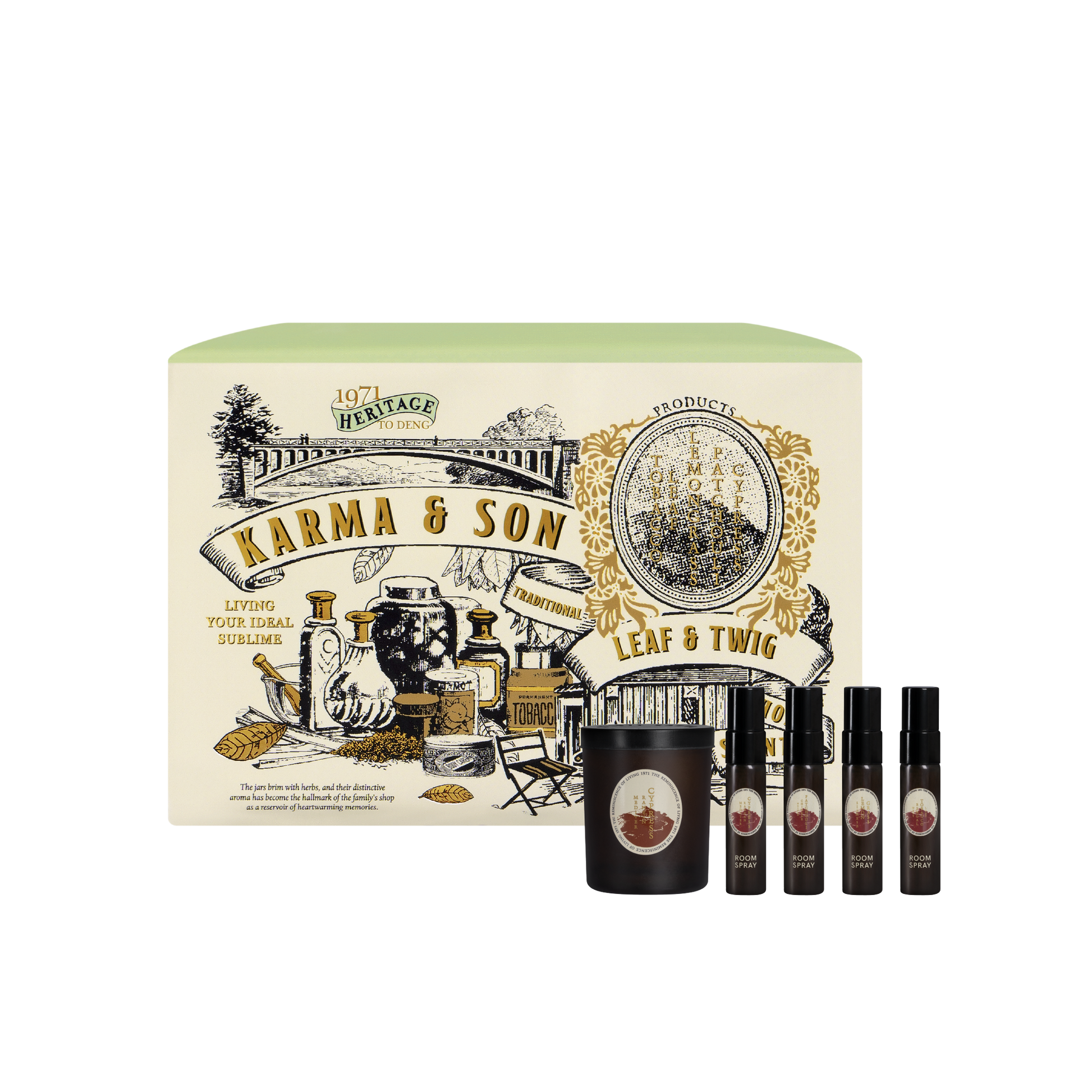 Karmakamet Home Scent Gift Set - 1971 To Deng Karma & Son