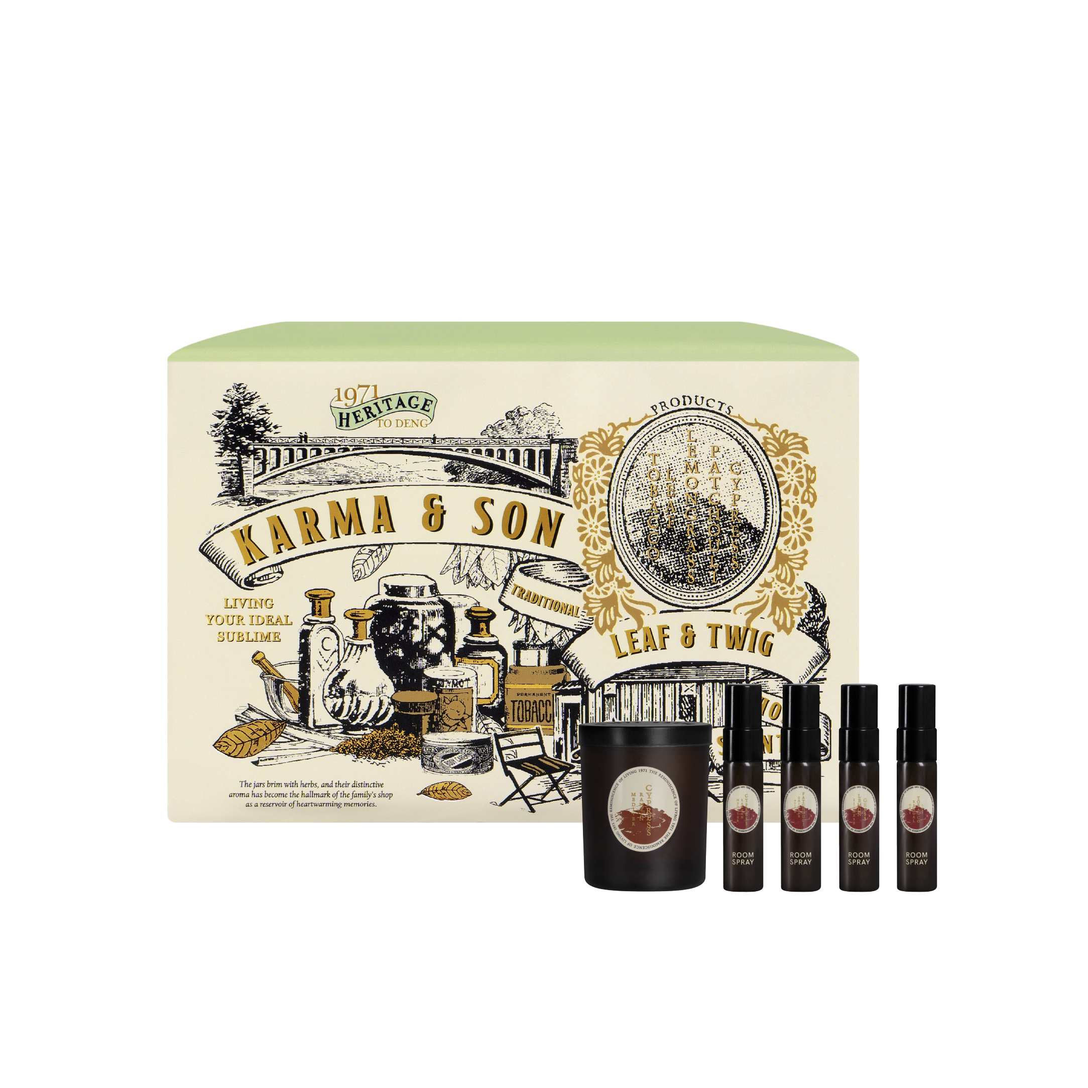 Karmakamet Home Scent Gift Set - 1971 To Deng Karma & Son