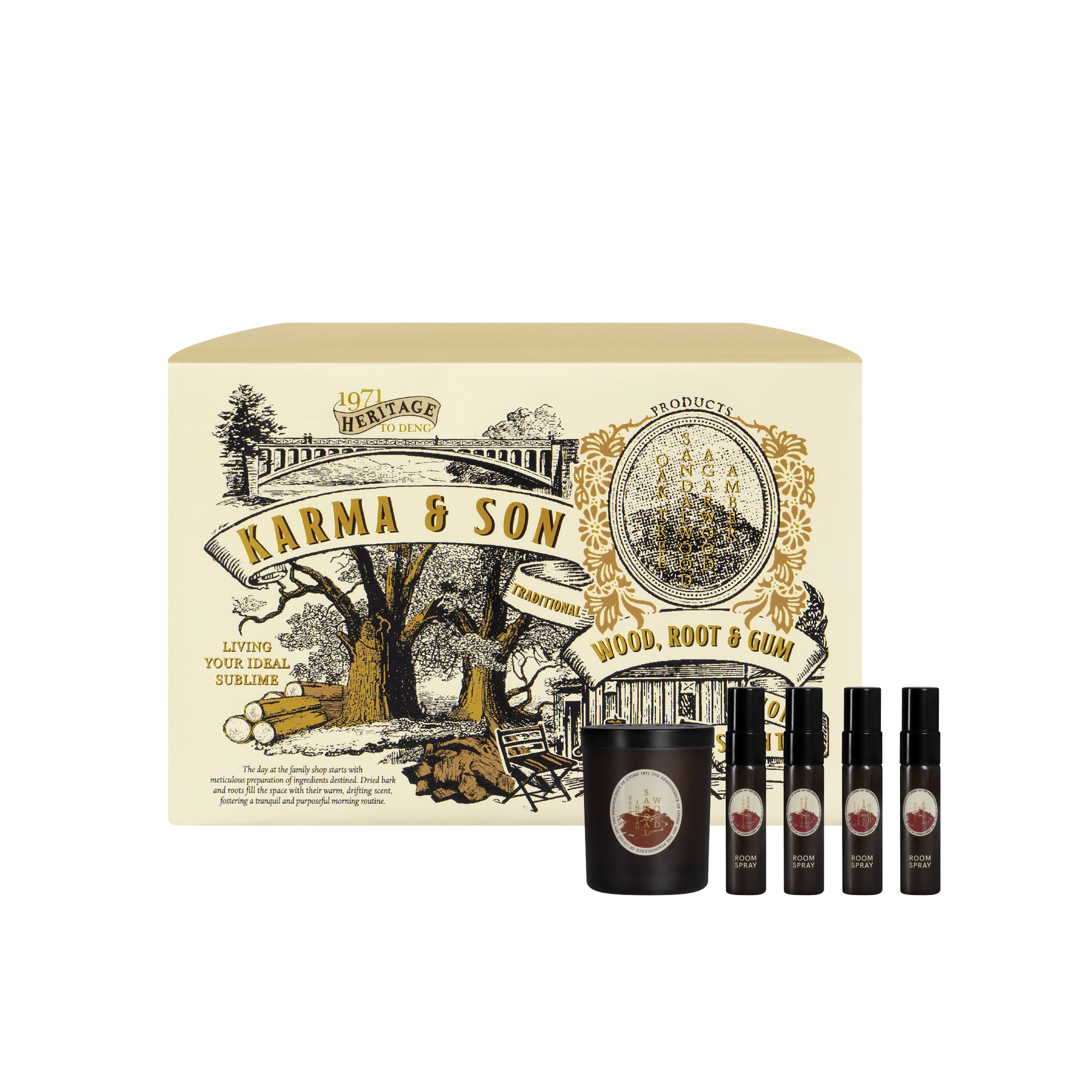 Karmakamet Home Scent Gift Set - 1971 To Deng Karma & Son