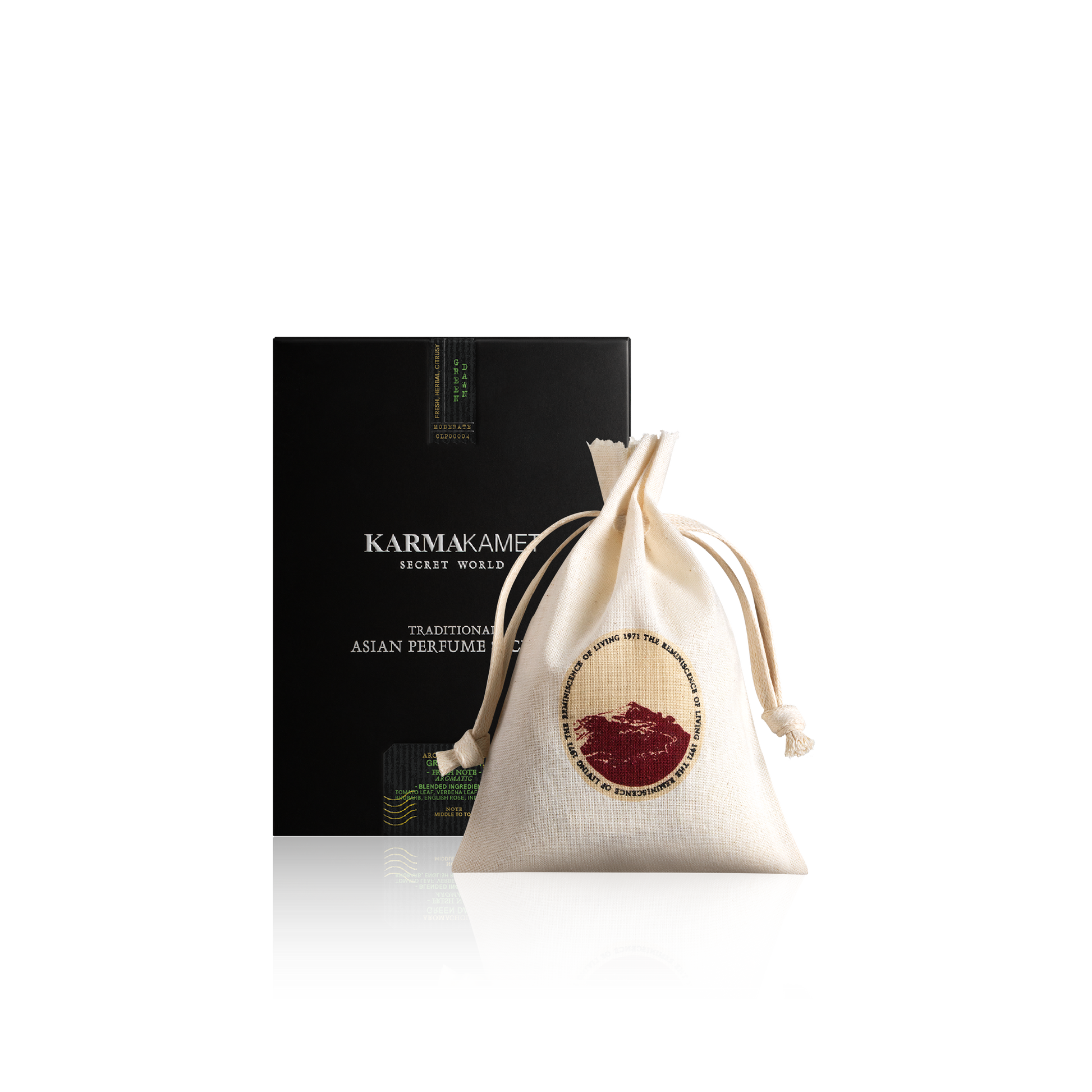 Karmakamet Traditional Asian Perfume Sachet 50 g. - Blended