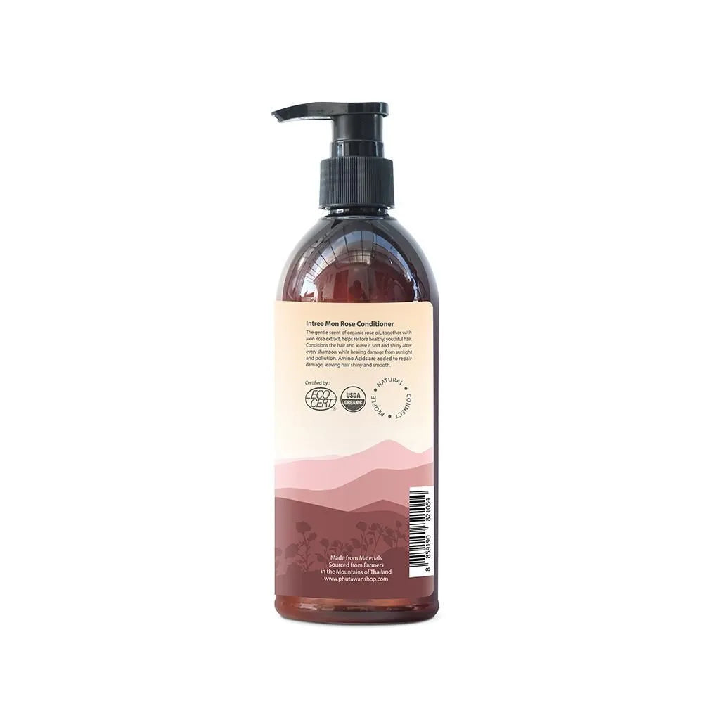 Phutawan Organic Damask Rose Conditioner 320 ml.