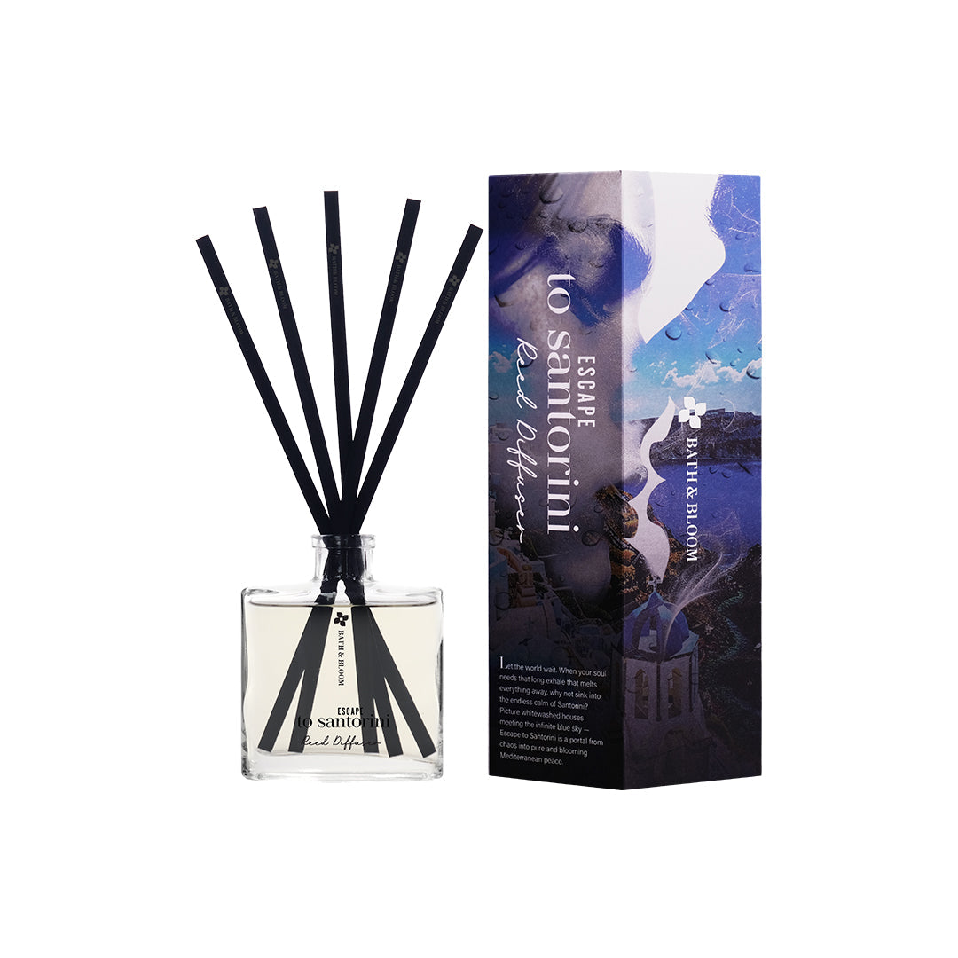 Bath & Bloom Reed Diffuser - Escape to Santorini 100 ml.