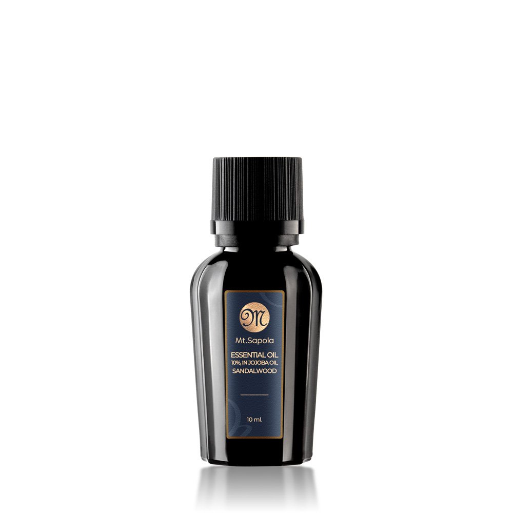 Mt. Sapola Essential Oil - Sandalwood 10% in Jojoba Oil 10 ml.