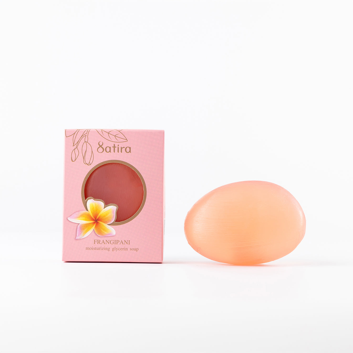 Satira Moisturizing Glycerin Soap - Frangipani