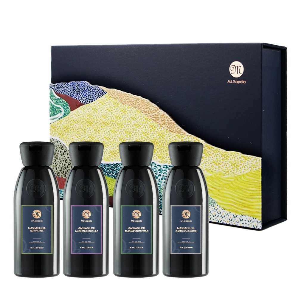 Mt. Sapola Massage Oil Gift Set - 4x65 ml.