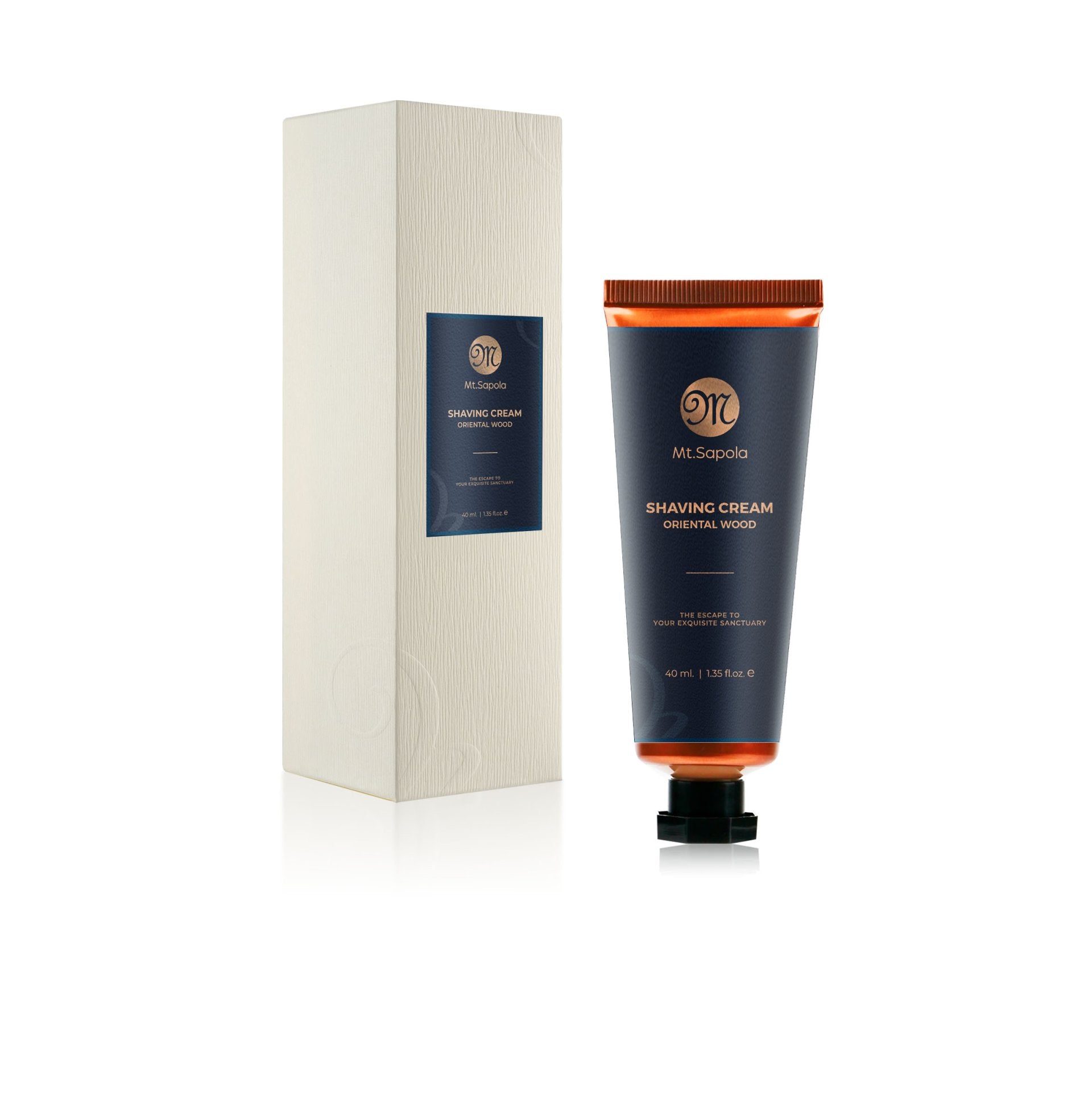 Mt. Sapola Shaving Cream - Oriental Wood 40 ml.