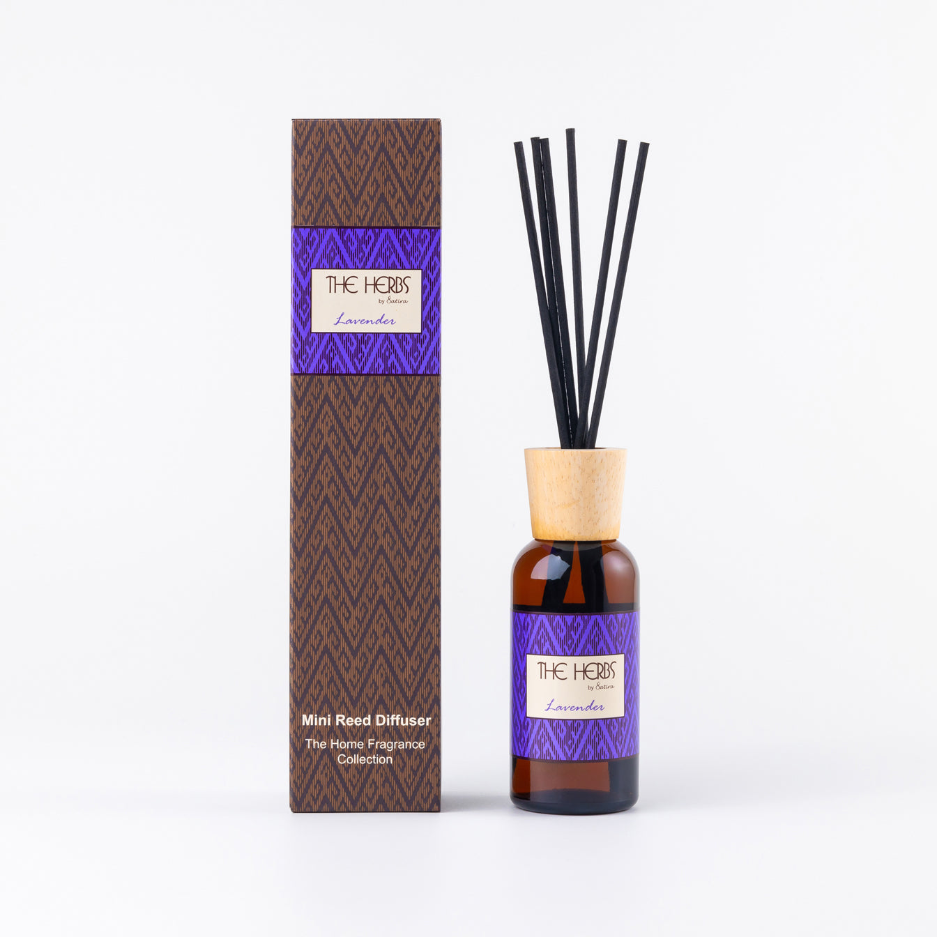 Satira The Herbs Mini Reed Diffuser - Lavender