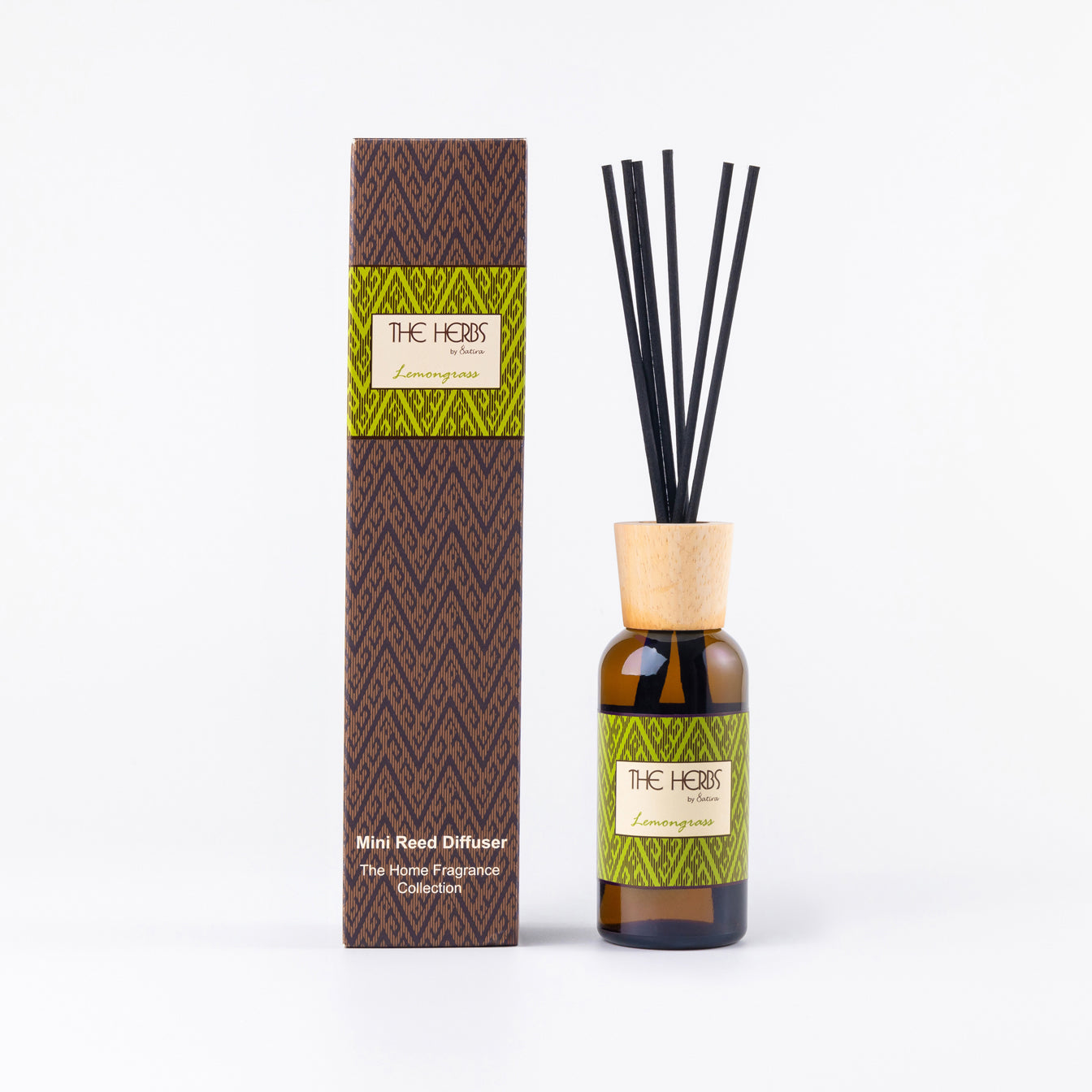 Satira The Herbs Mini Reed Diffuser - Lemongrass
