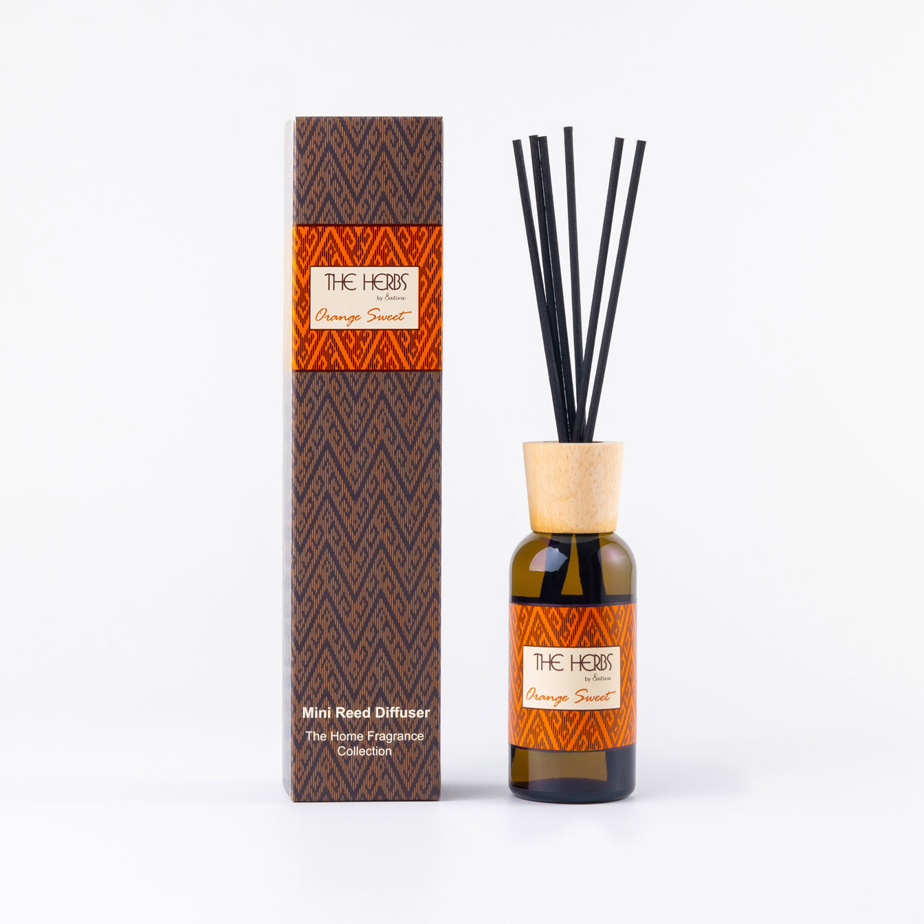 Satira The Herbs Mini Reed Diffuser - Sweet Orange